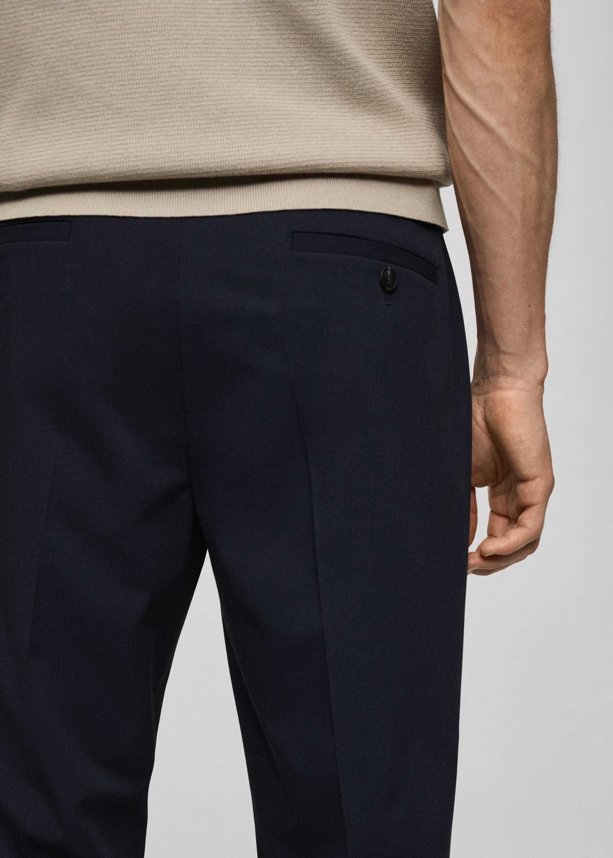 Pantalón traje slim fit - Detalle del artículo 6