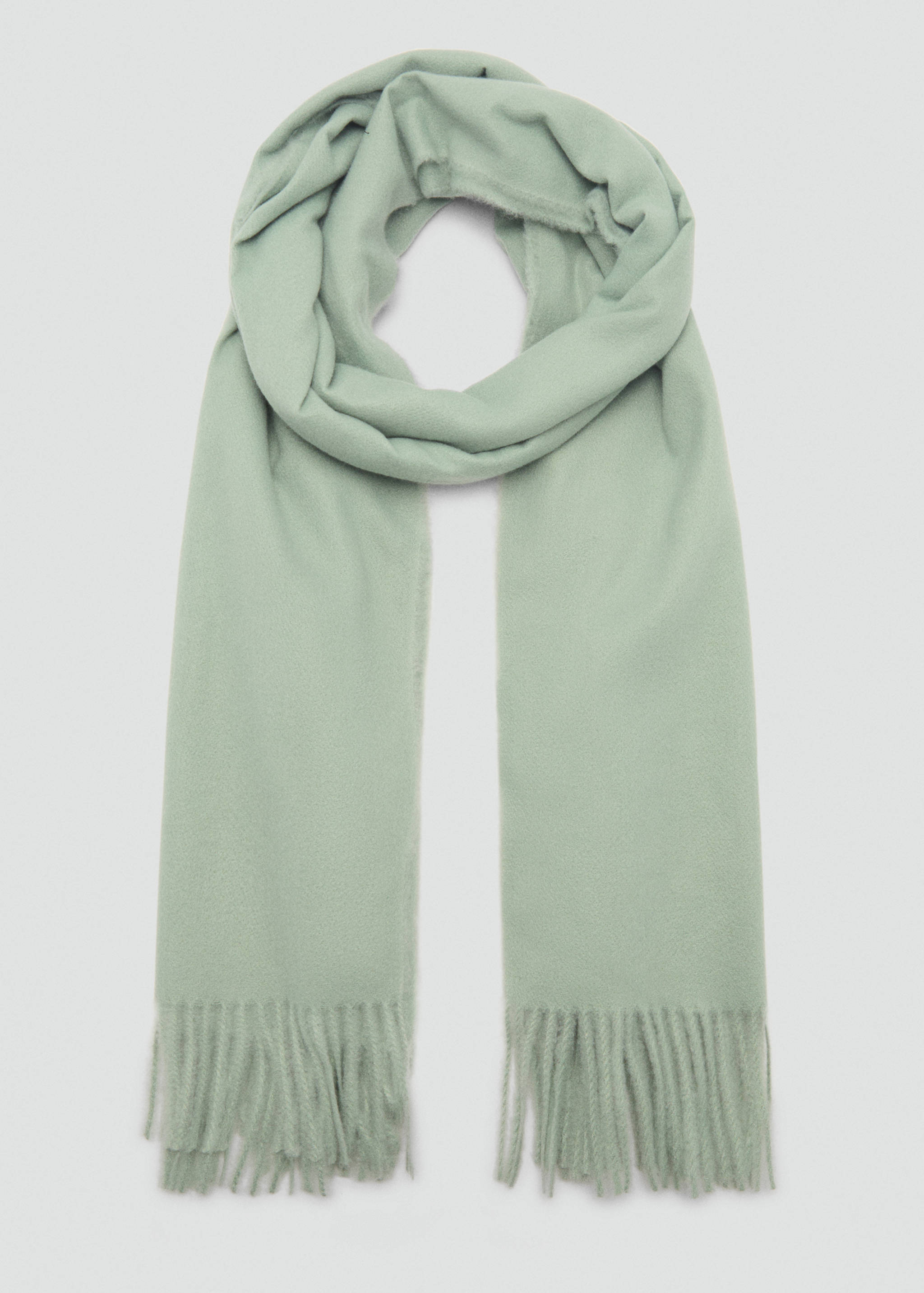 Fringed edge scarf - Details of the article 1
