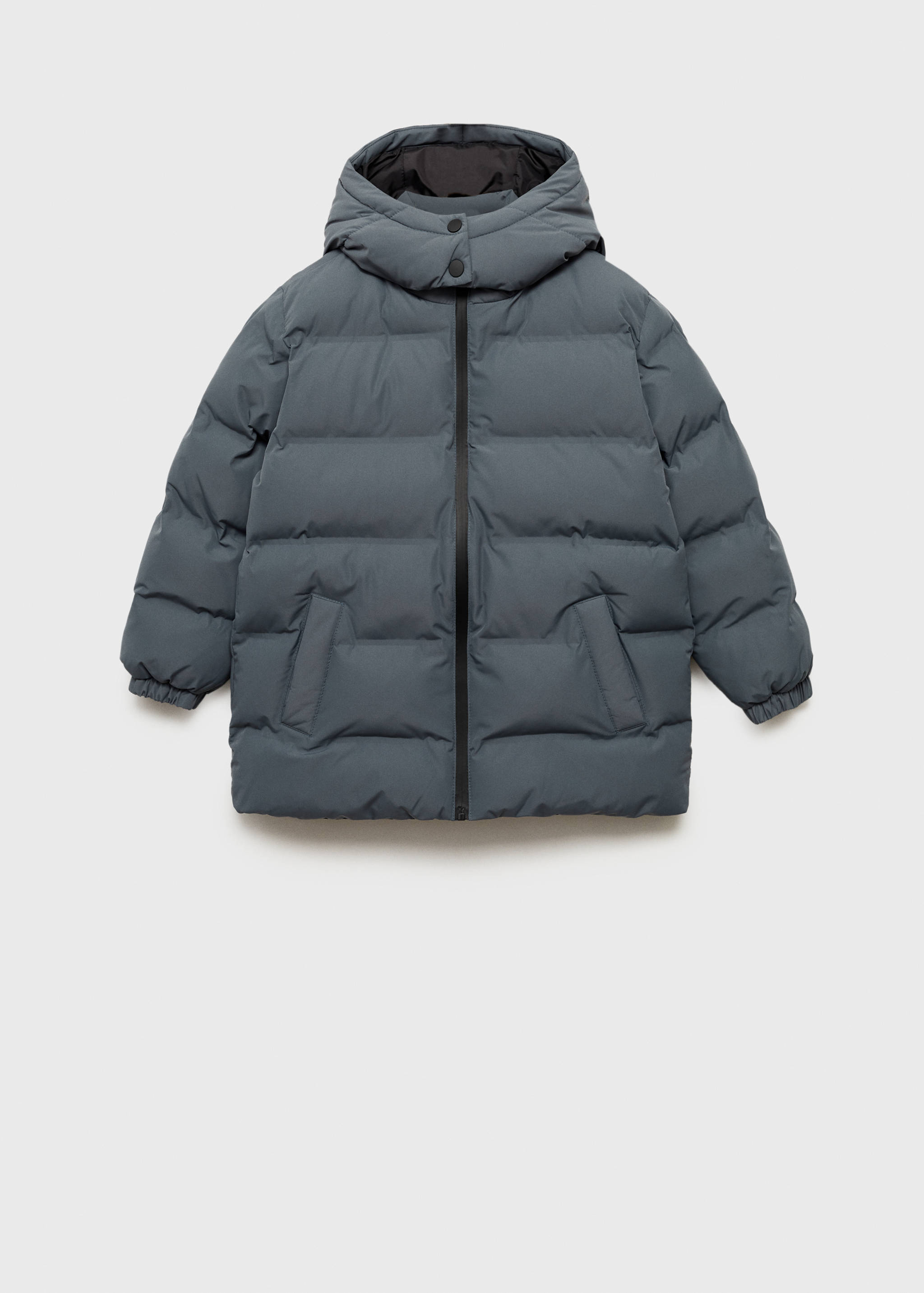 Hood puffer coat - Article without model