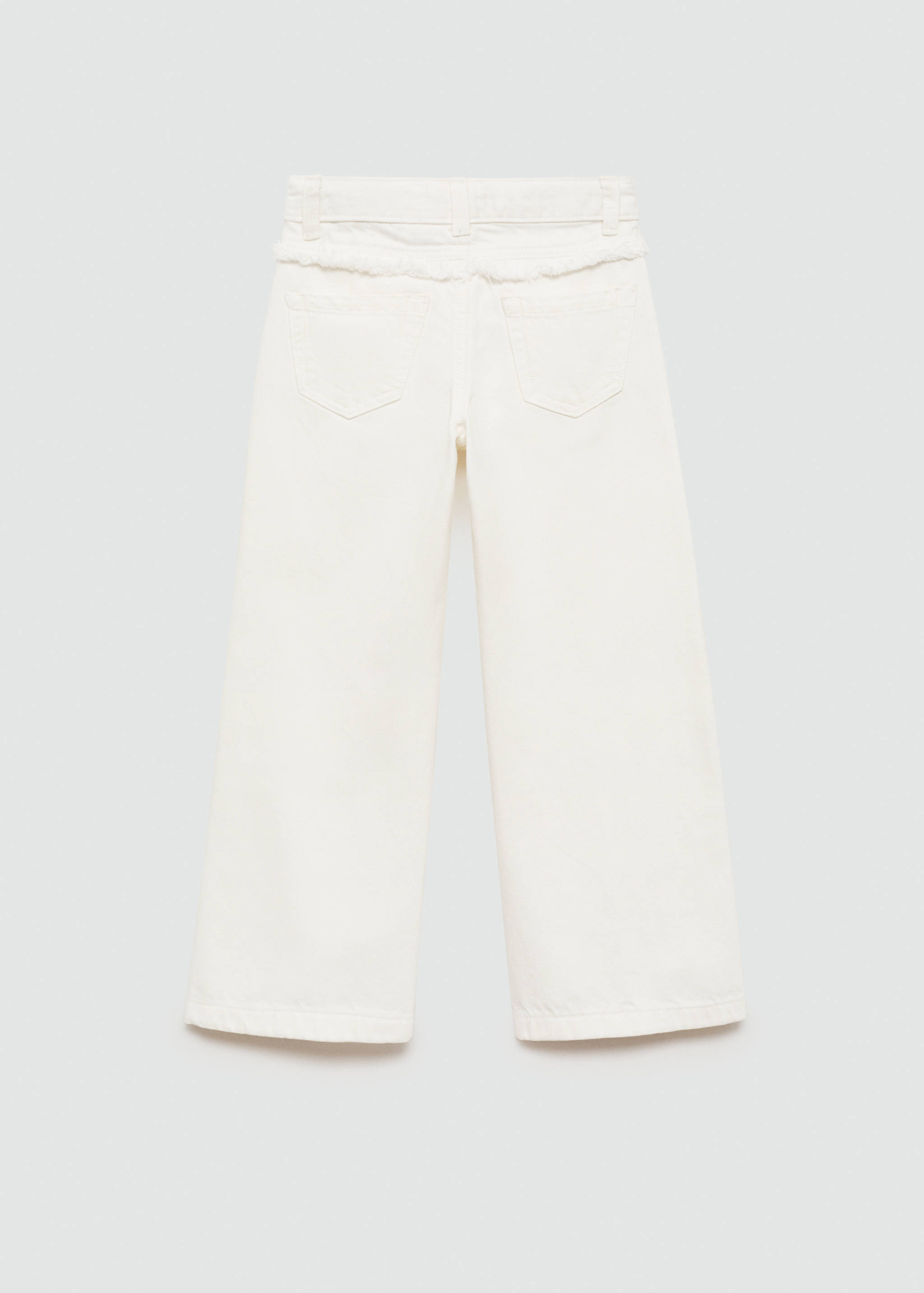 Jean wide leg - Verso de l’article