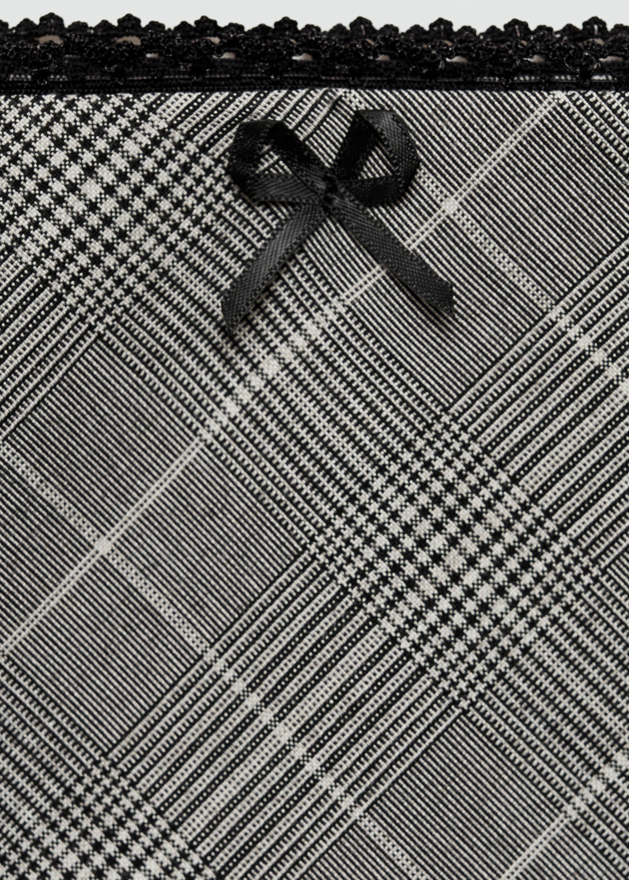 Karierter Rock mit Zierschleife - Detail des Artikels 8