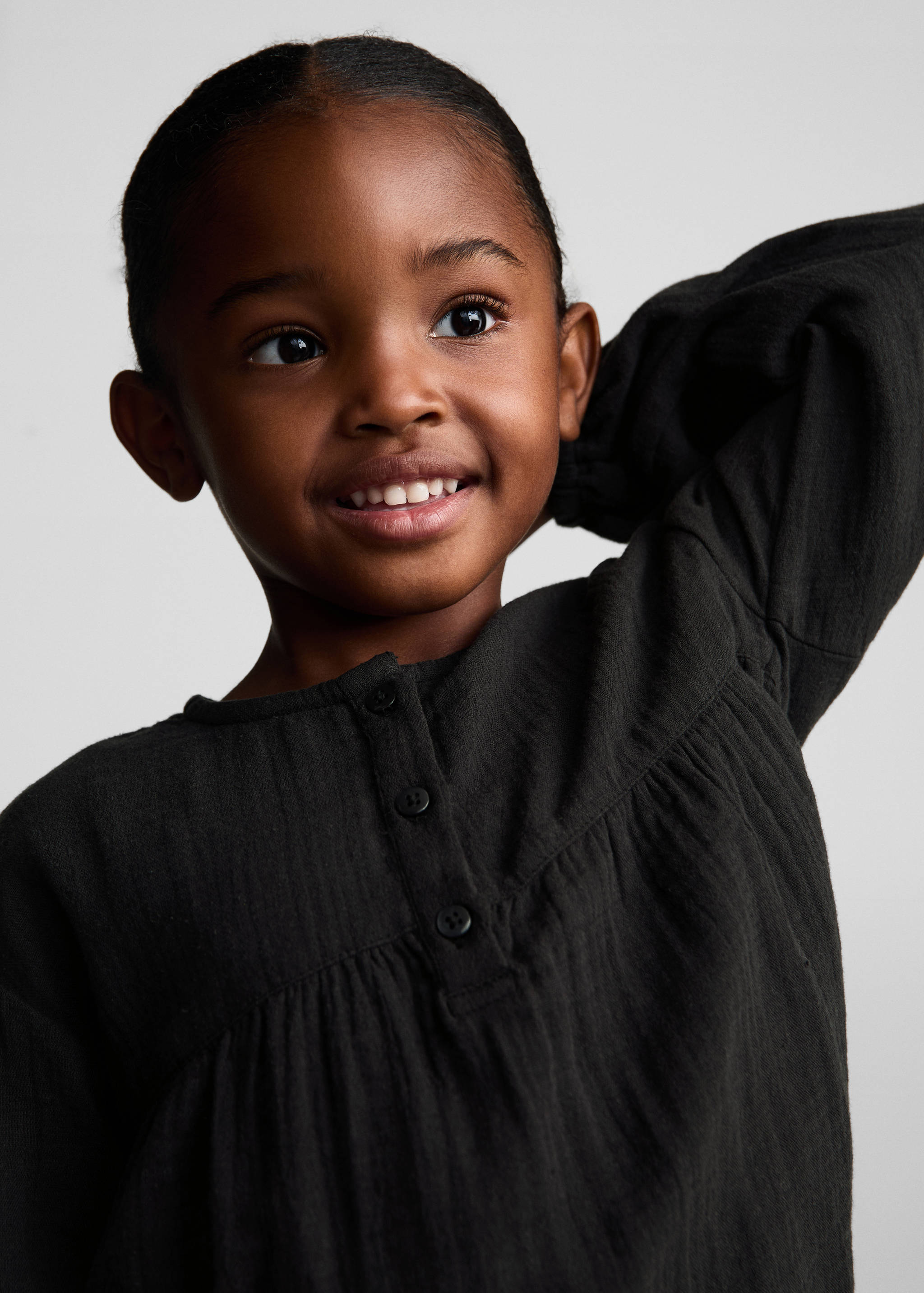 Cheesecloth cotton blouse - Details of the article 1