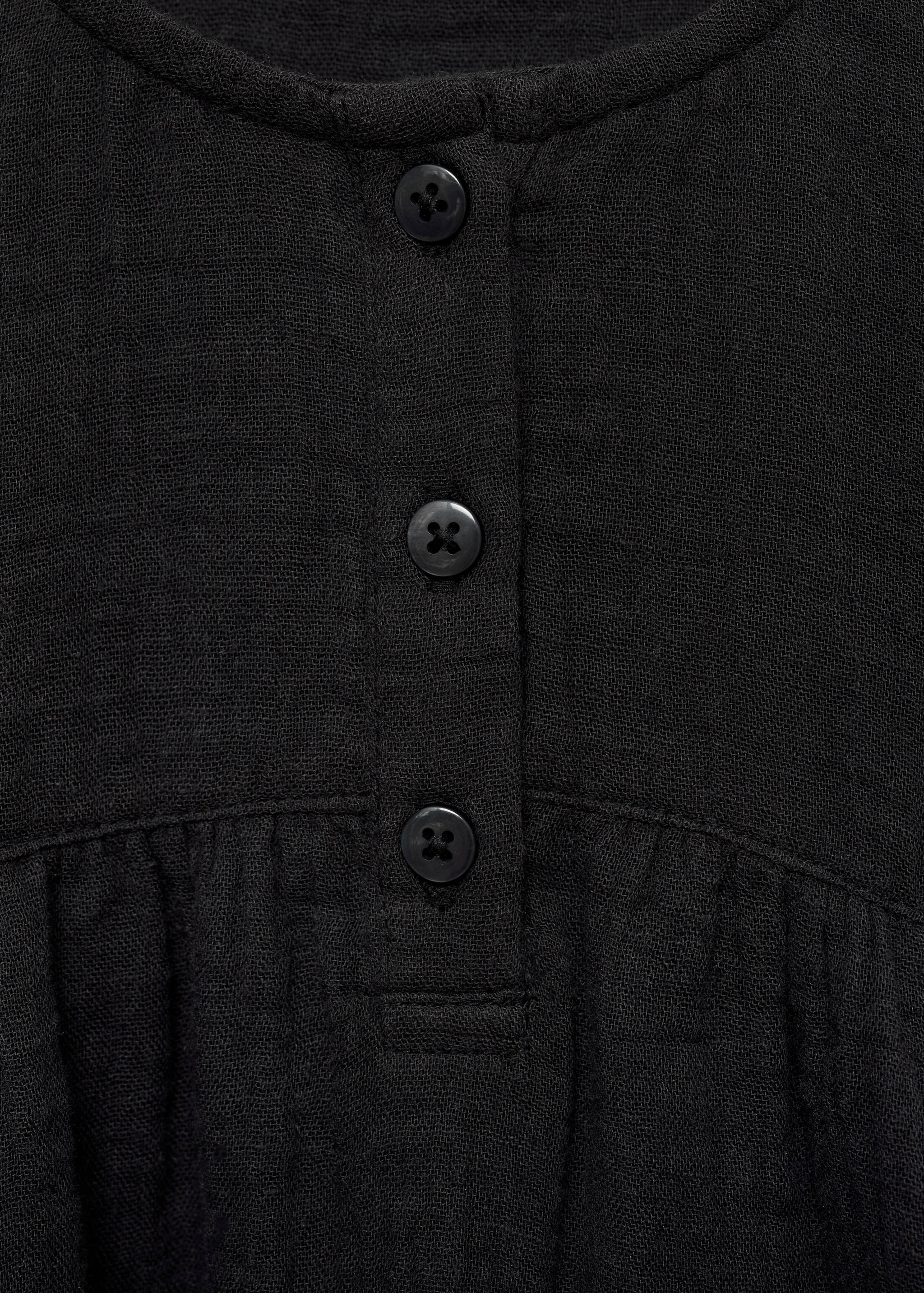 Cheesecloth cotton blouse - Details of the article 0