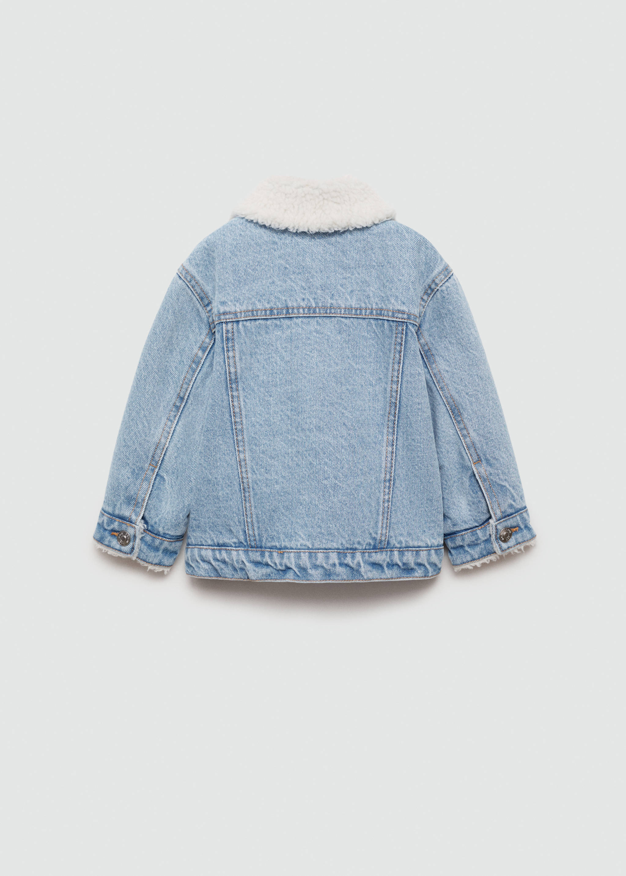 Cazadora denim borreguito - Reverso del artículo