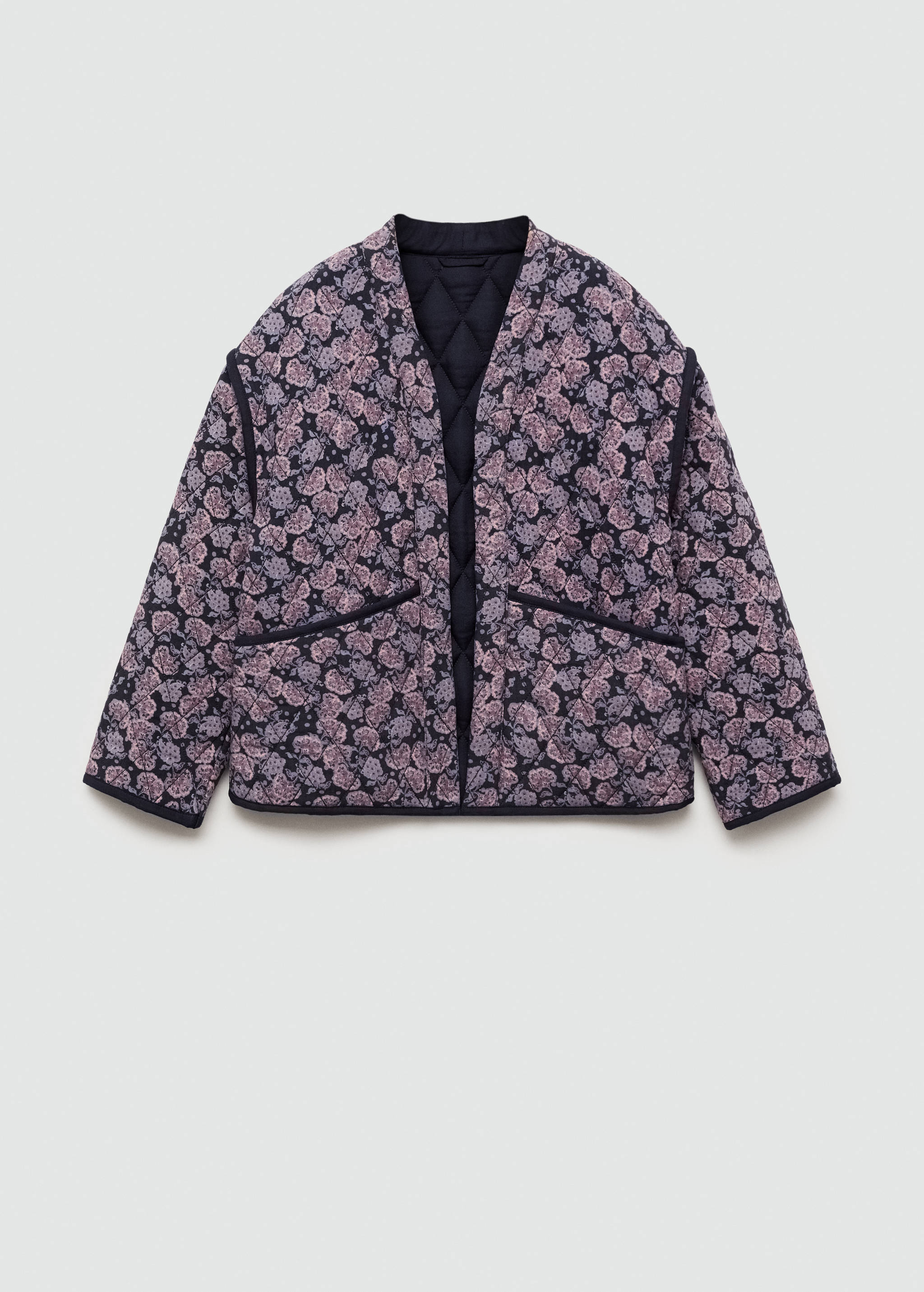 Jacke mit Blumen-Print - Artikel ohne Model