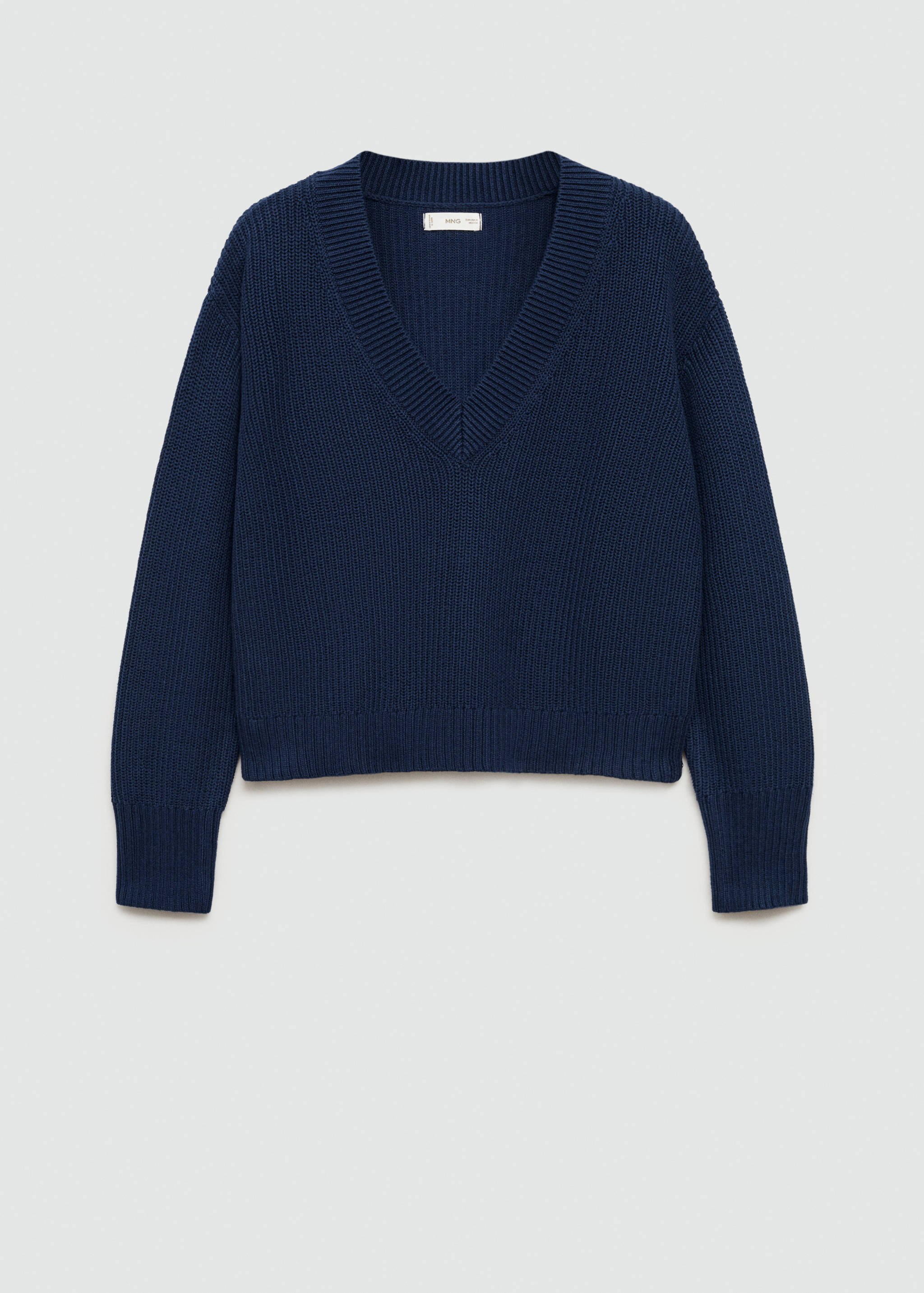 Pull-over à col en V - Article sans modèle