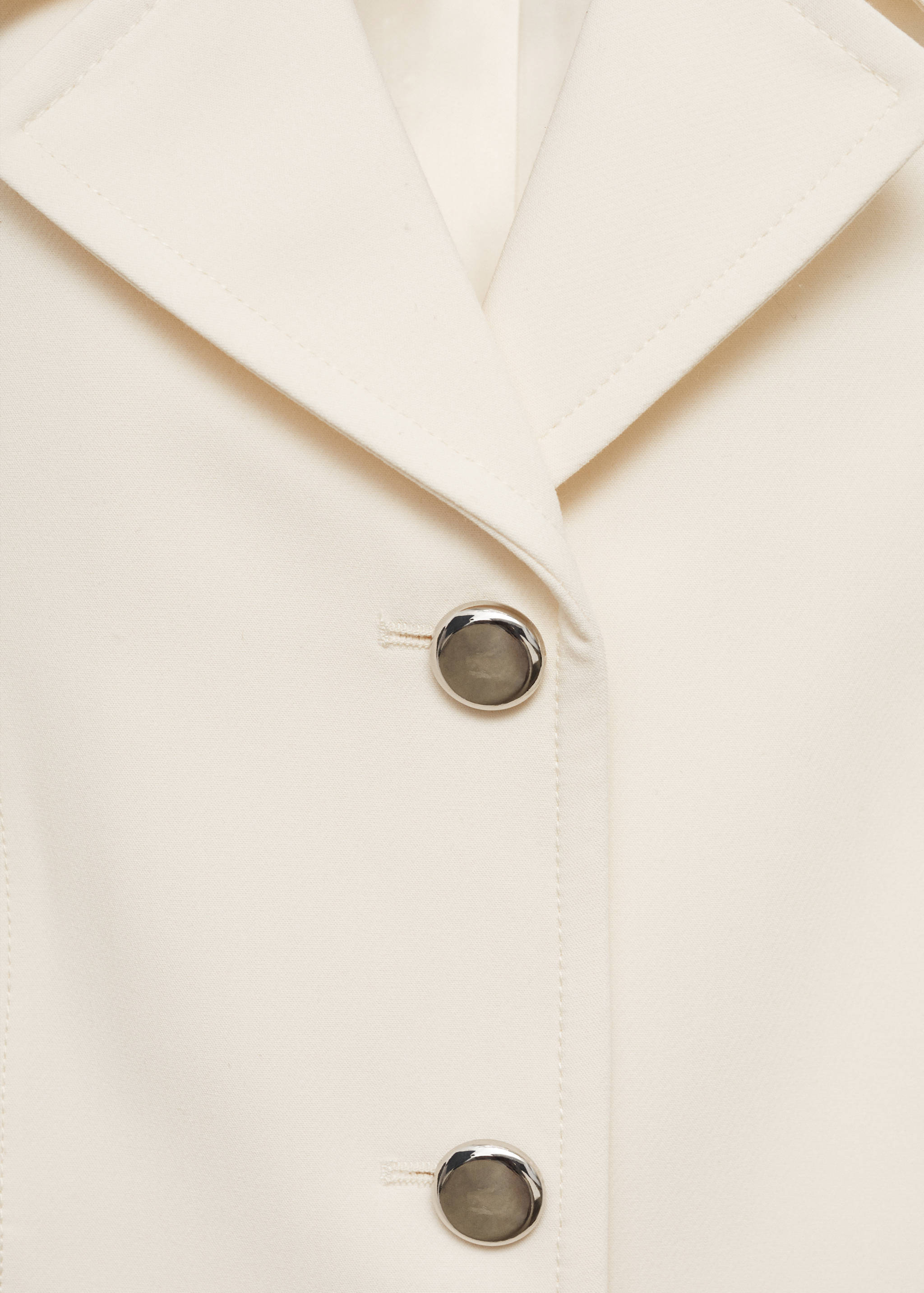 Jacket with lapels and metal buttons - Details of the article 8