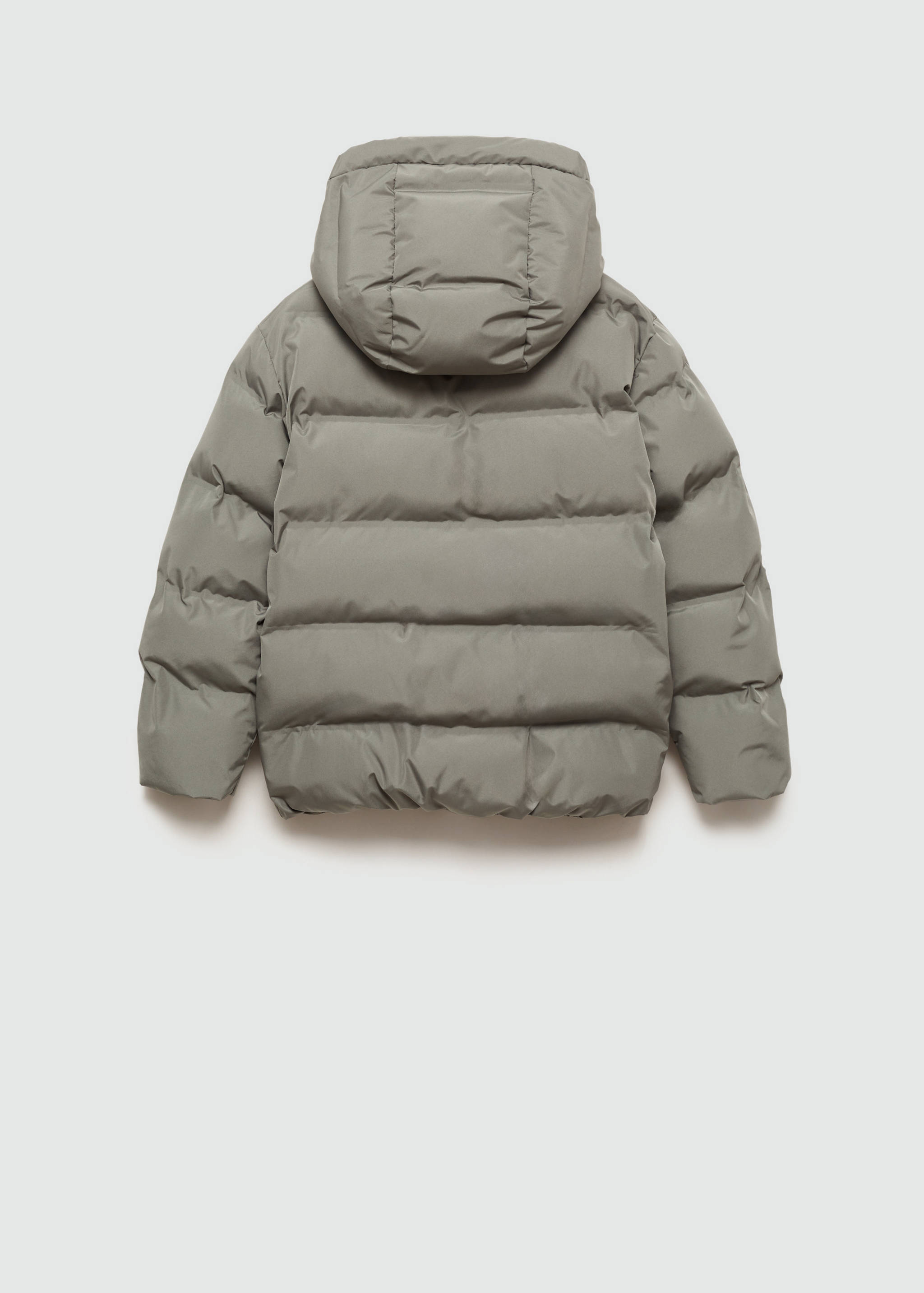 Anorak acolchado capucha - Reverso del artículo