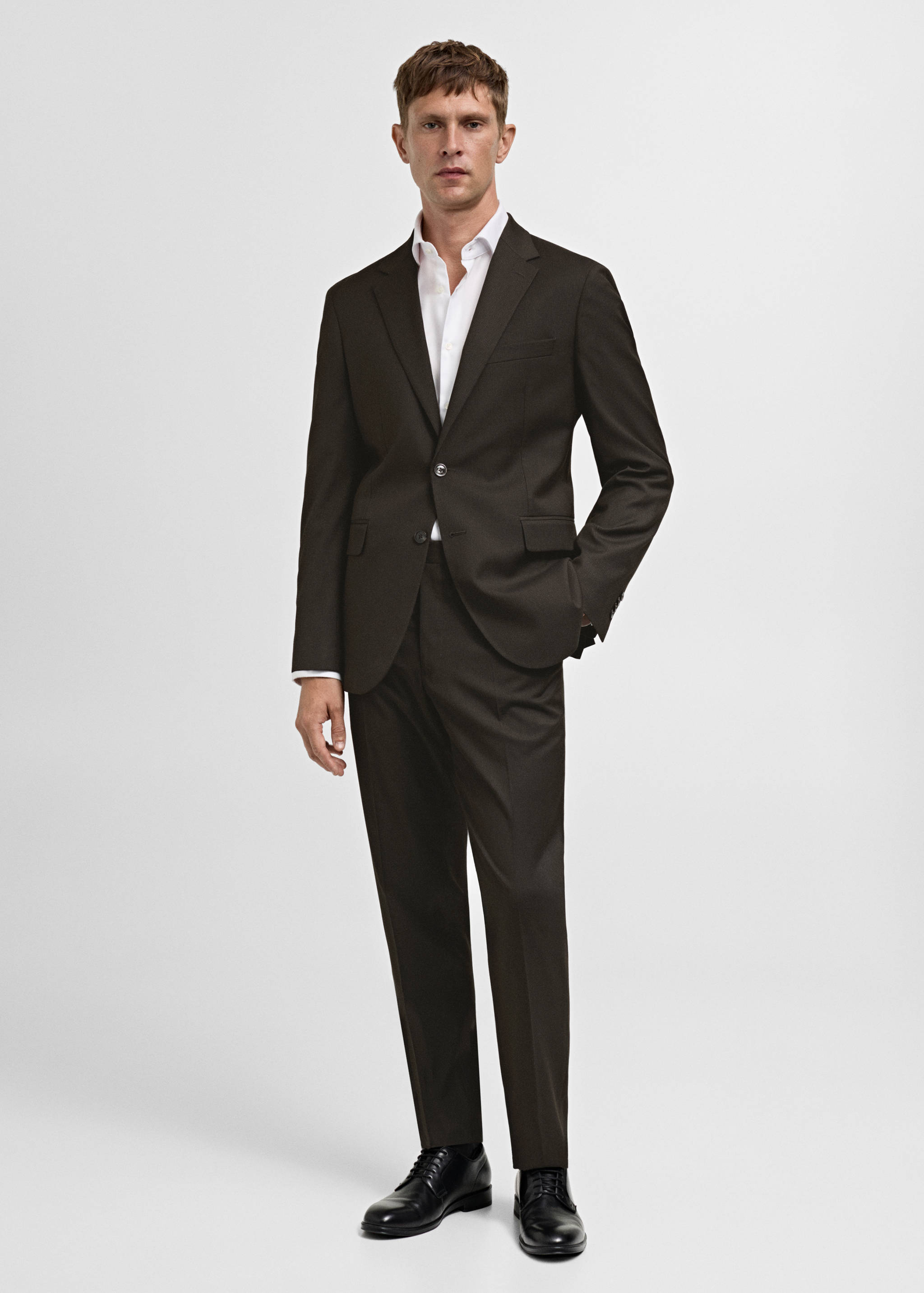 Kavaj slim fit comfort stretch-material - Allmän bild