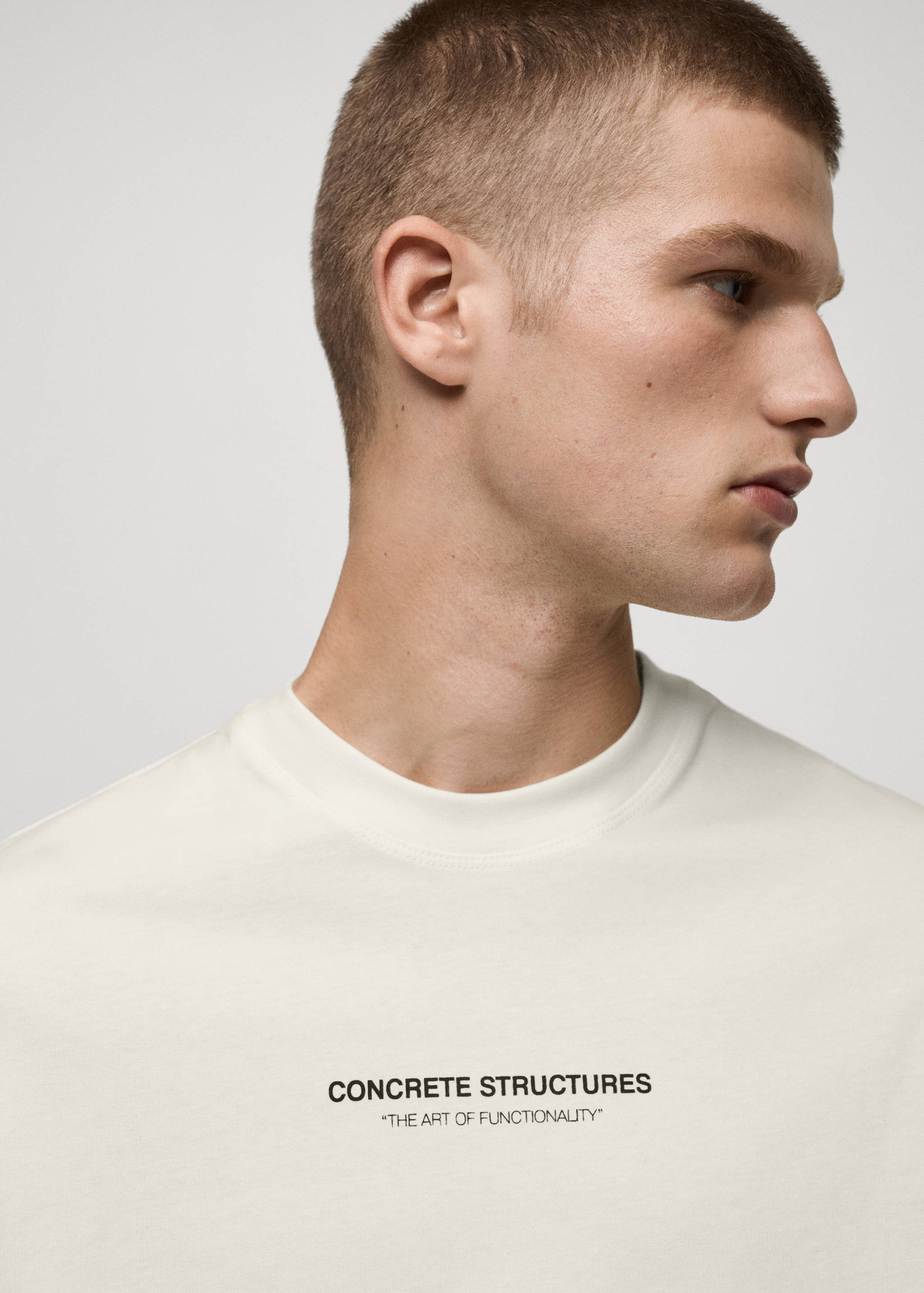 Camiseta 100% algodón dibujo estampado - Detalle del artículo 1