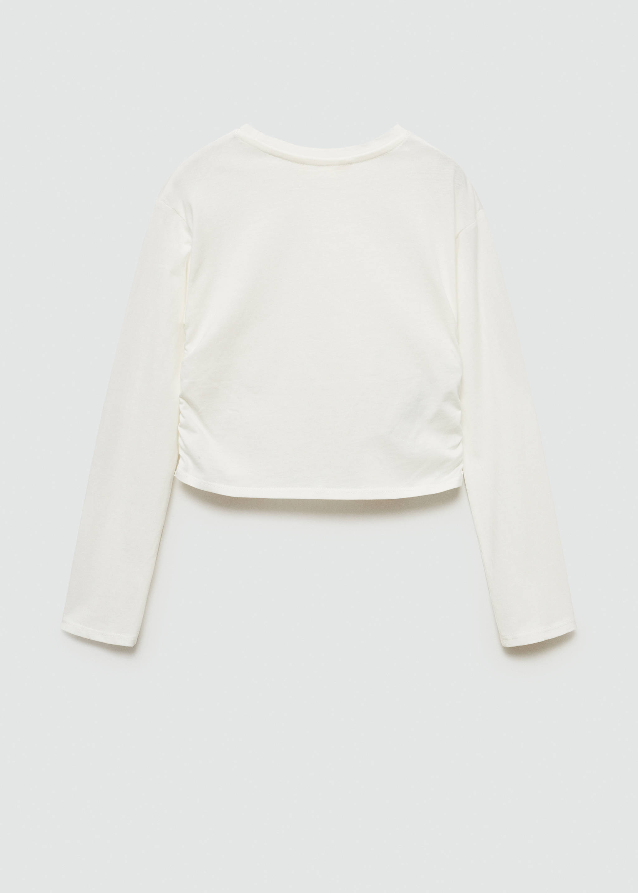 Koszulka z marszczeniem - Tylna strona artykułu