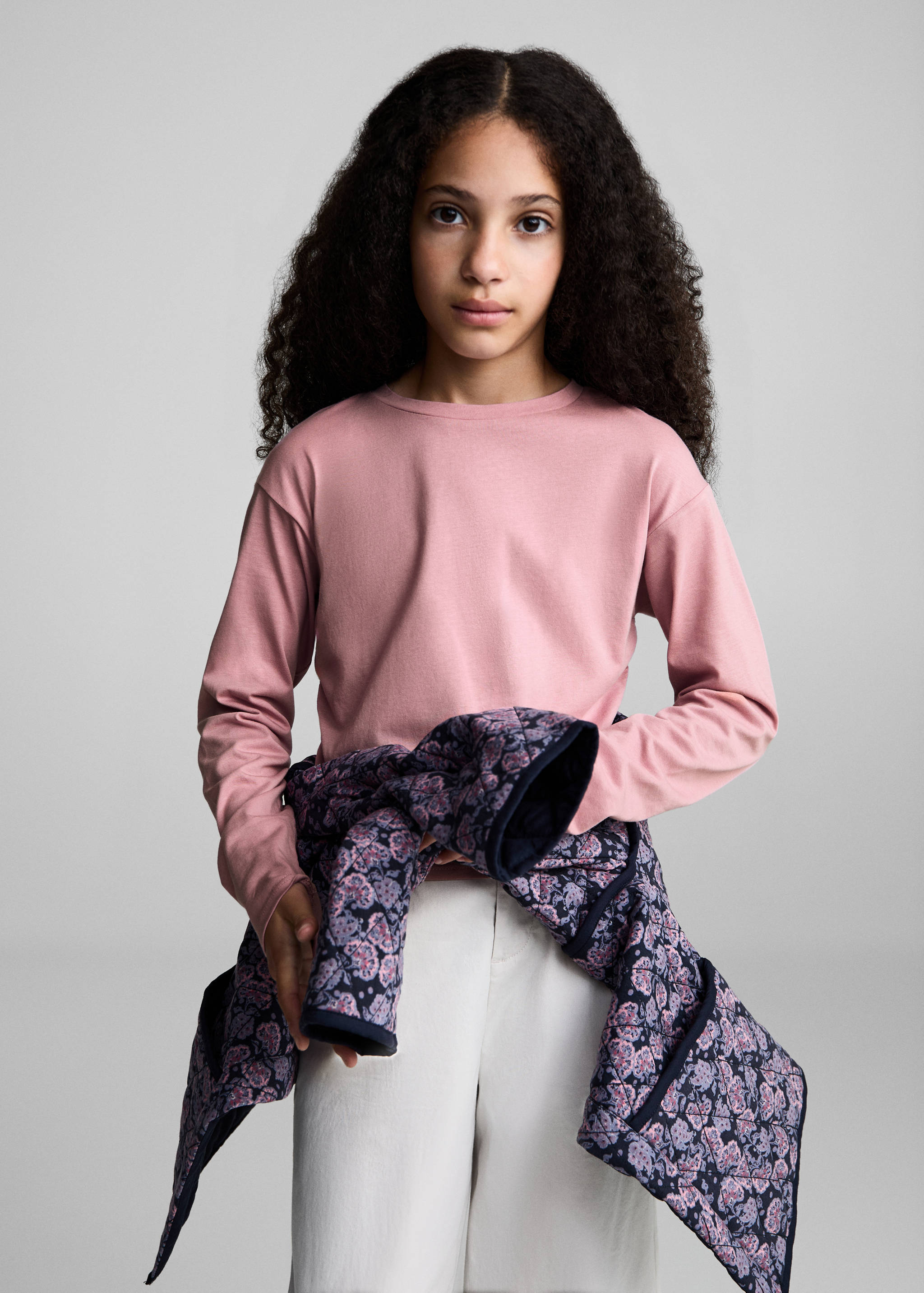 T-shirt détail froncé - Détail de l'article 1