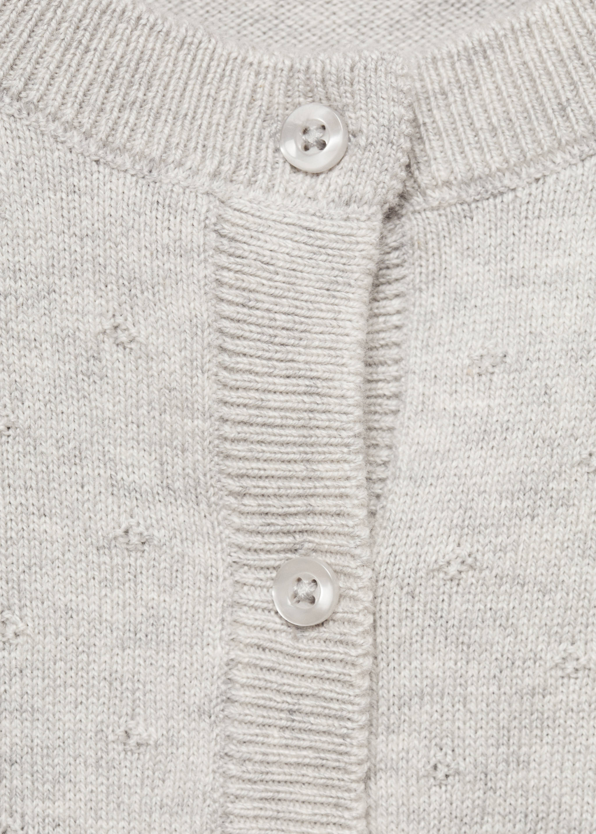 Button knit cardigan - Details of the article 8