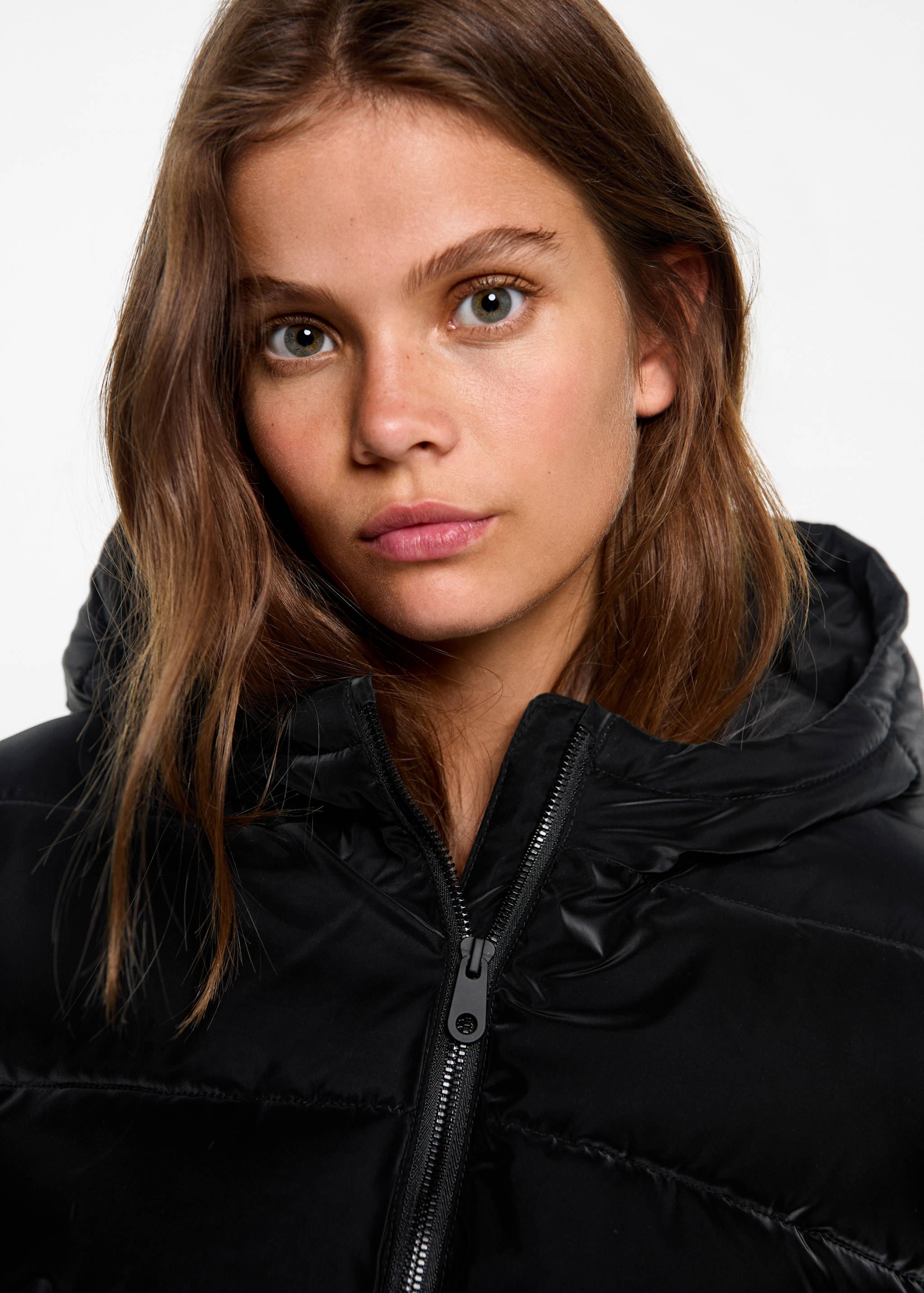 Gepolsterter Anorak mit Kapuze - Detail des Artikels 1