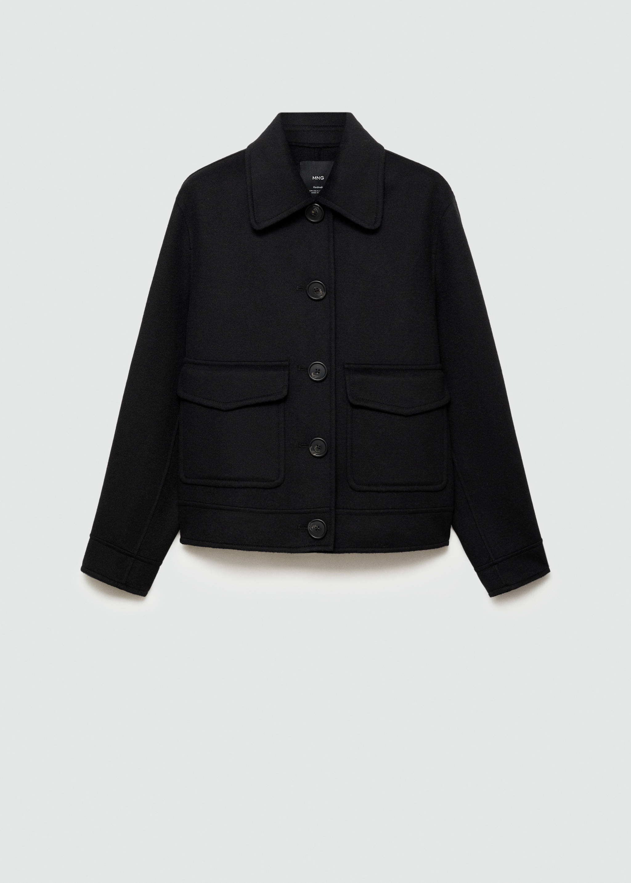 Wool jacket with pockets - Article without model