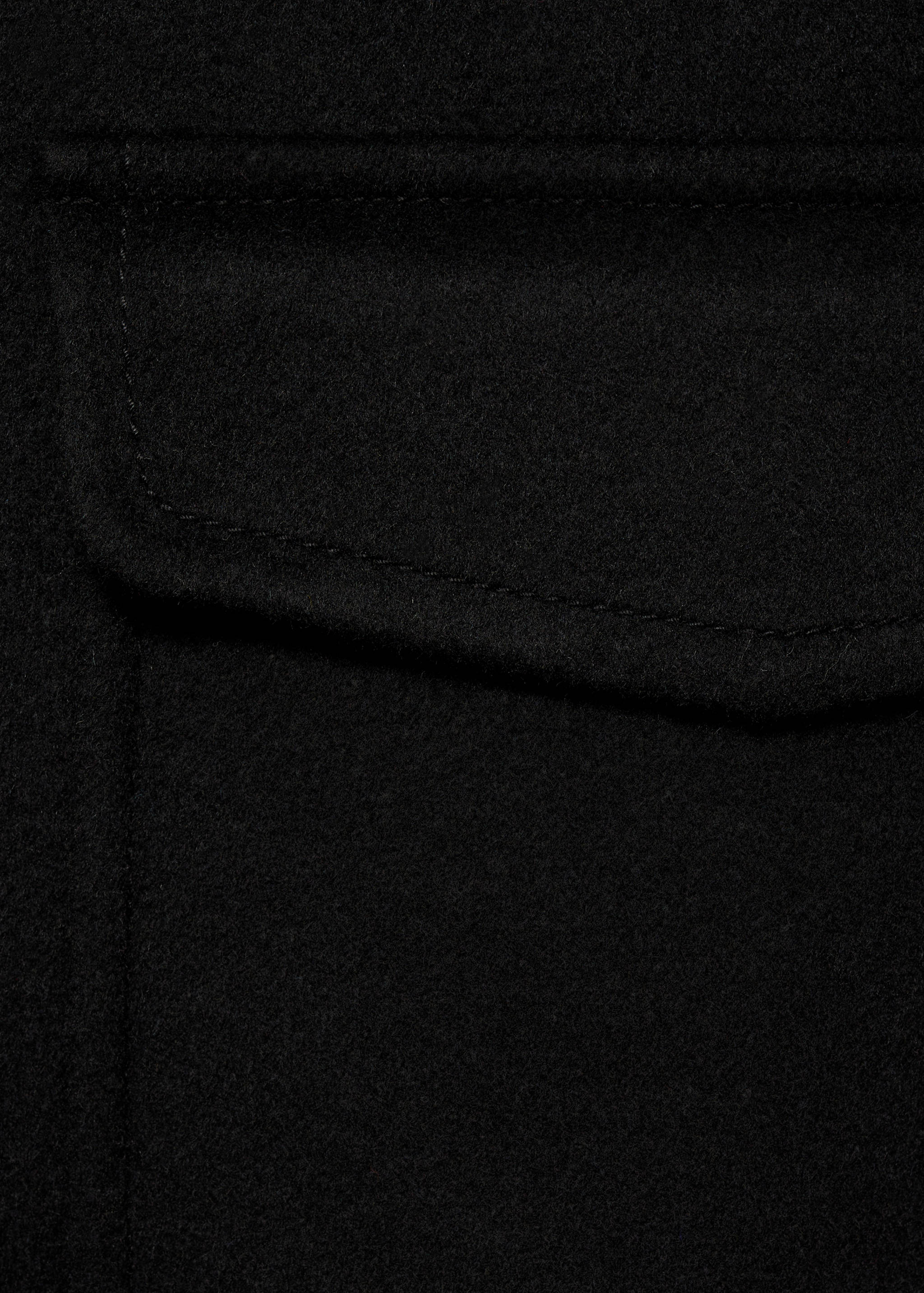 Wool jacket with pockets - Details of the article 0