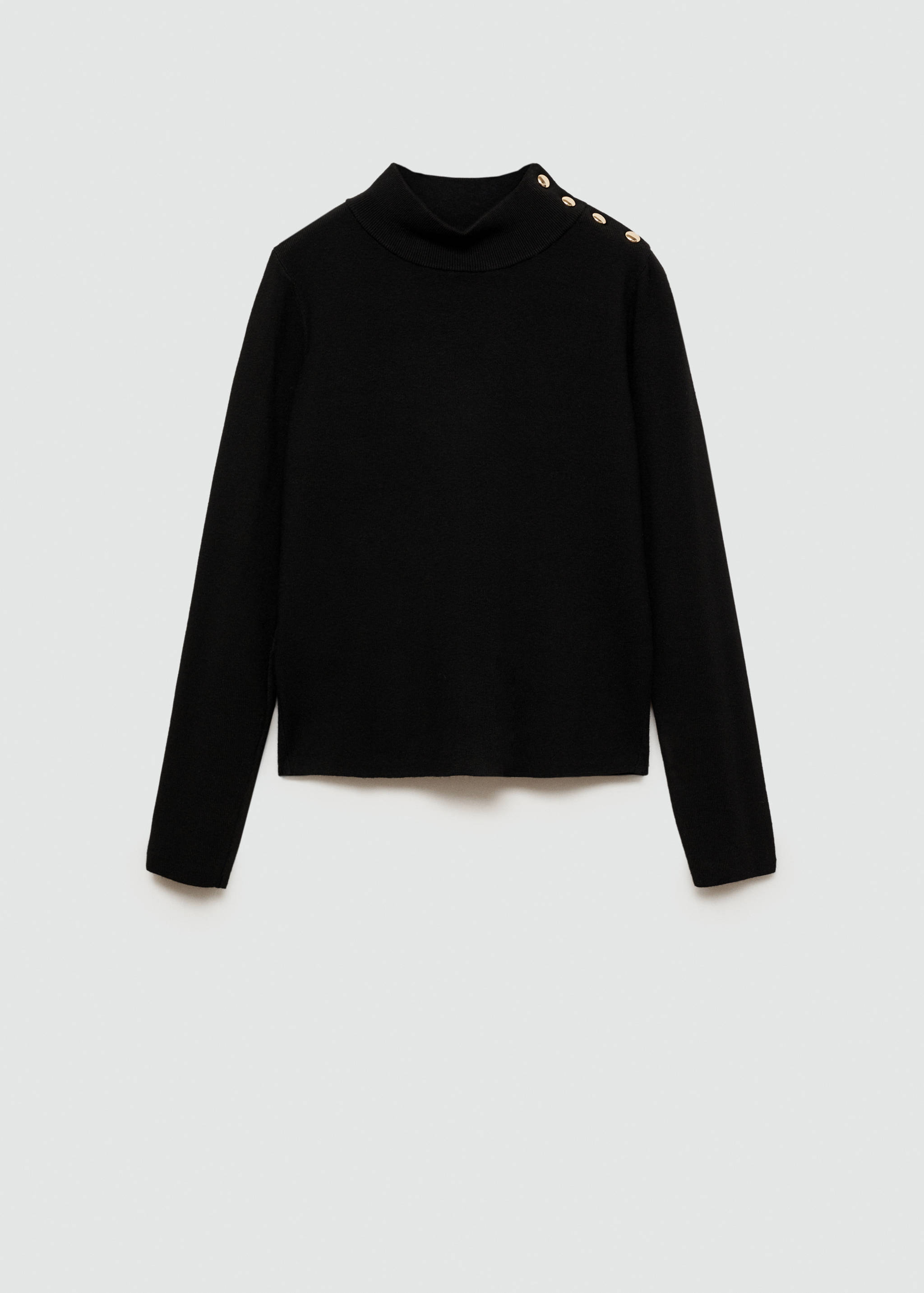 Sweater with shoulder buttons - Article without model
