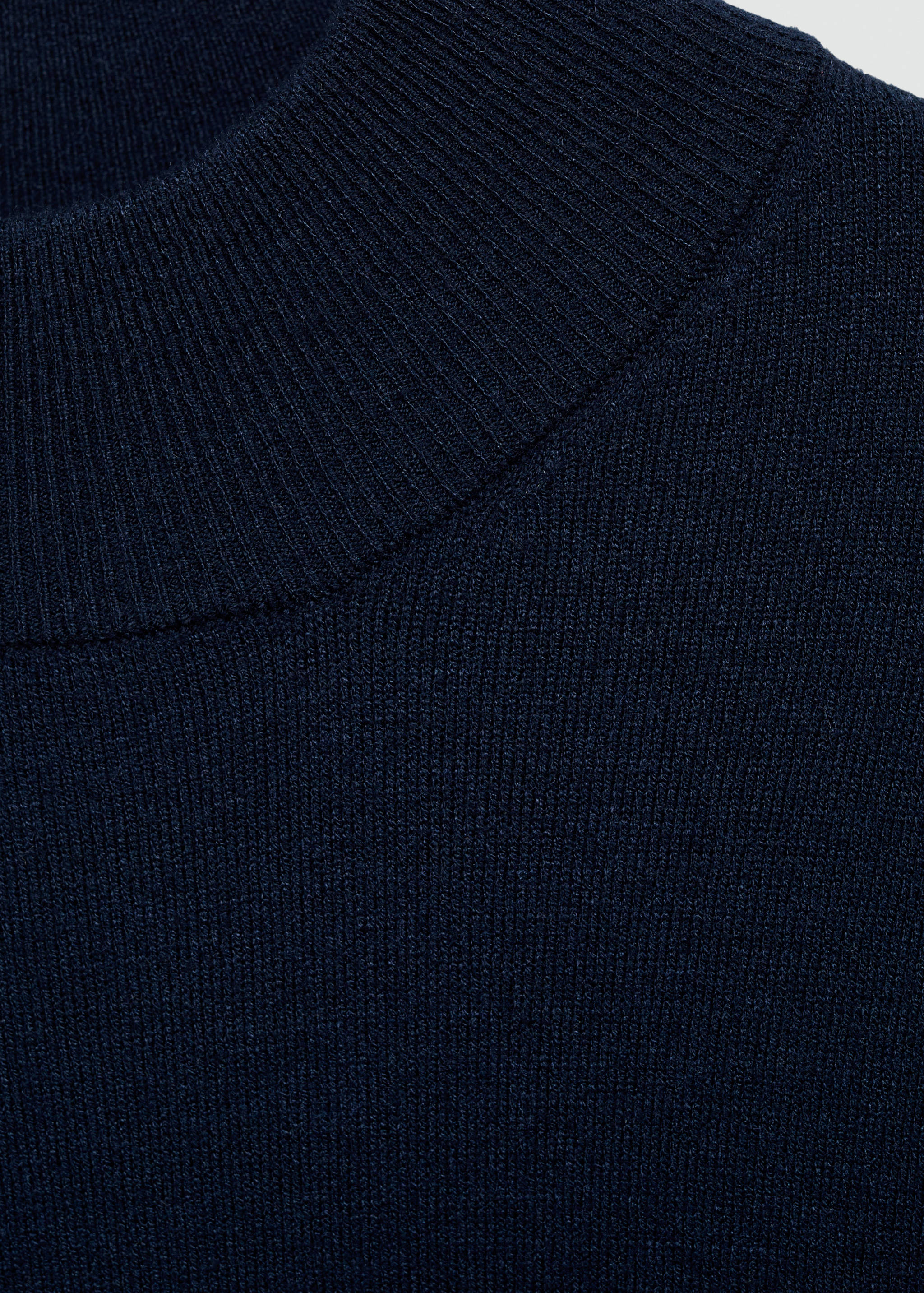 Round-neck knitted dress - Details of the article 8