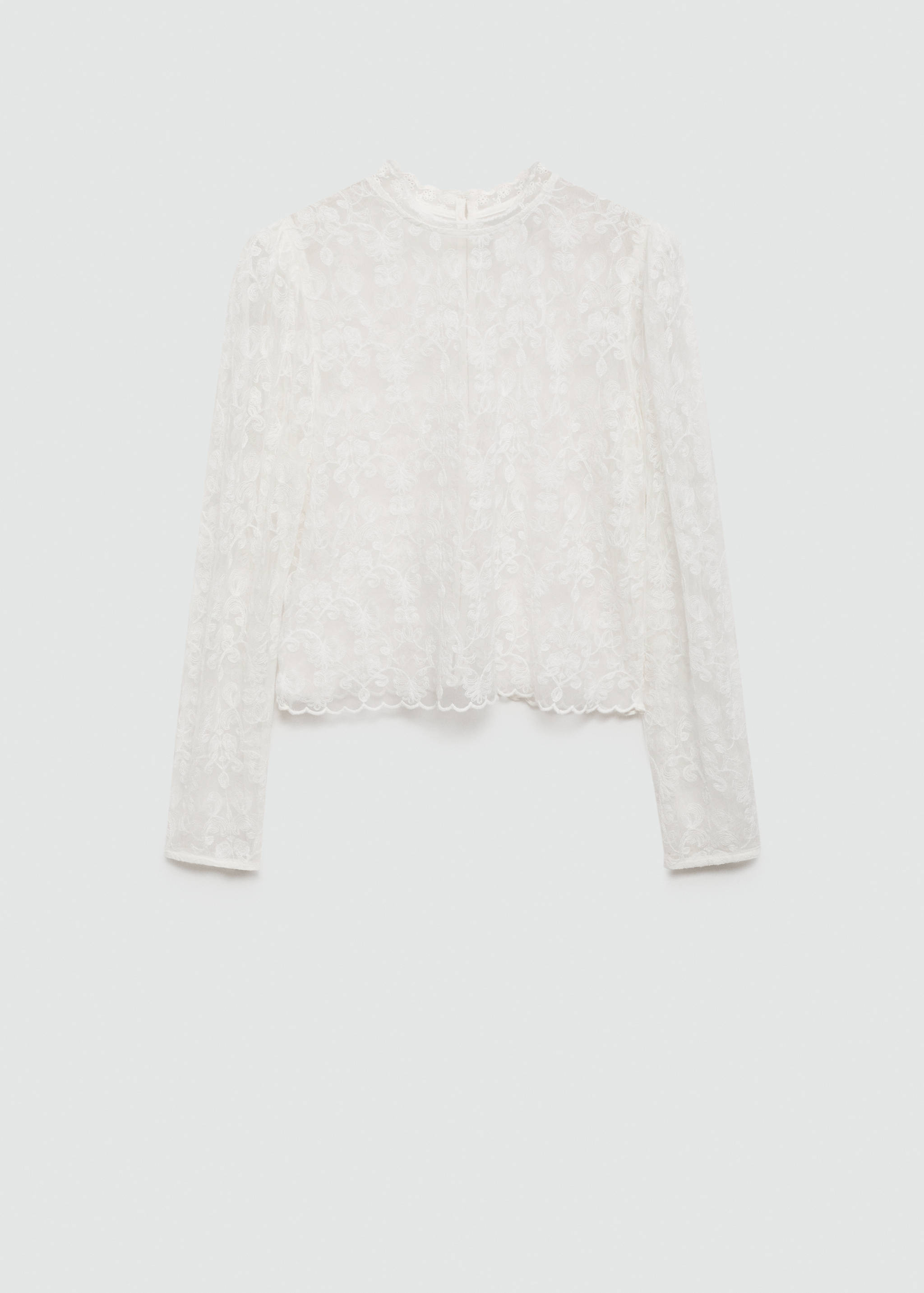 Półprzezroczysta bluzka - Artykuł bez modela/modelki