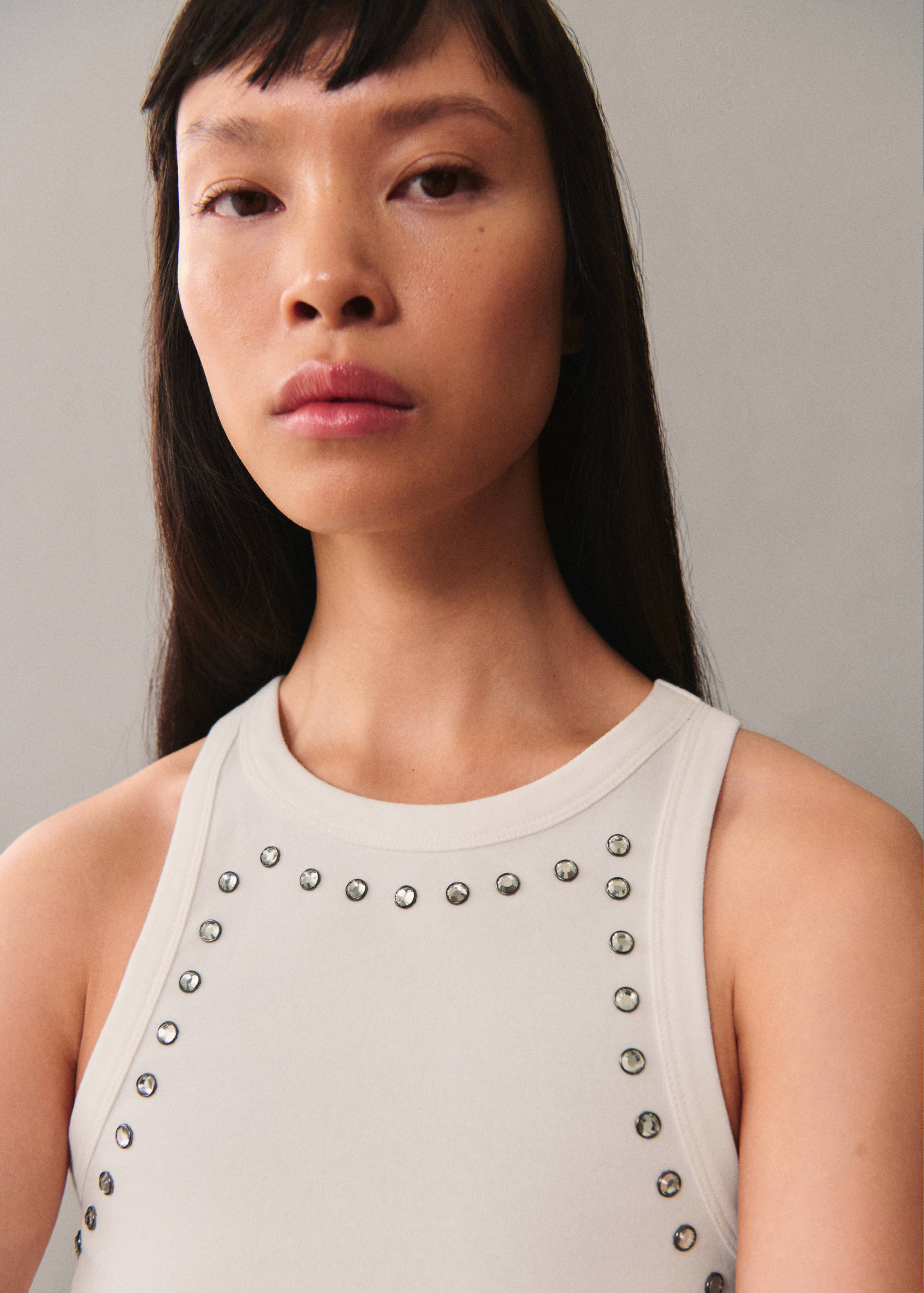 Crystal crop top - Medium plane