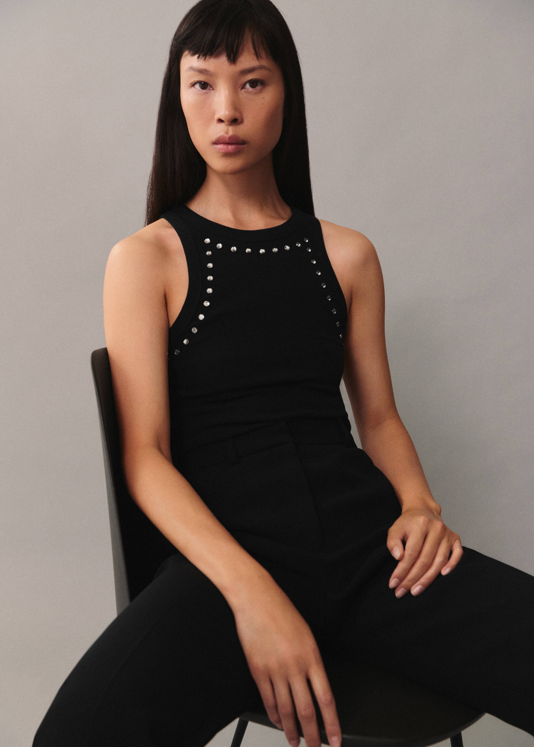 Crystal crop top - Medium plane