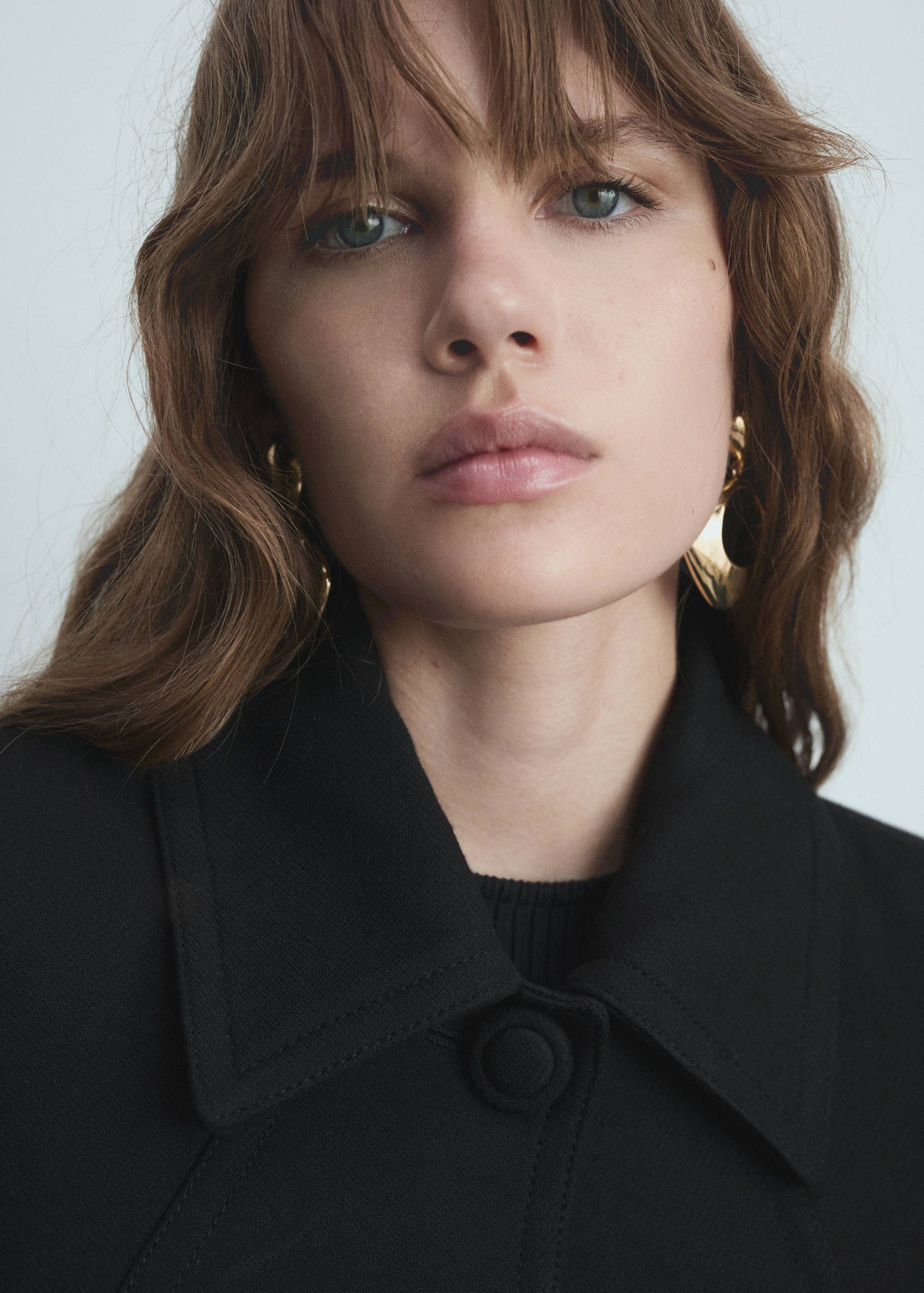 Abrigo recto botones - Detalle del artículo 1