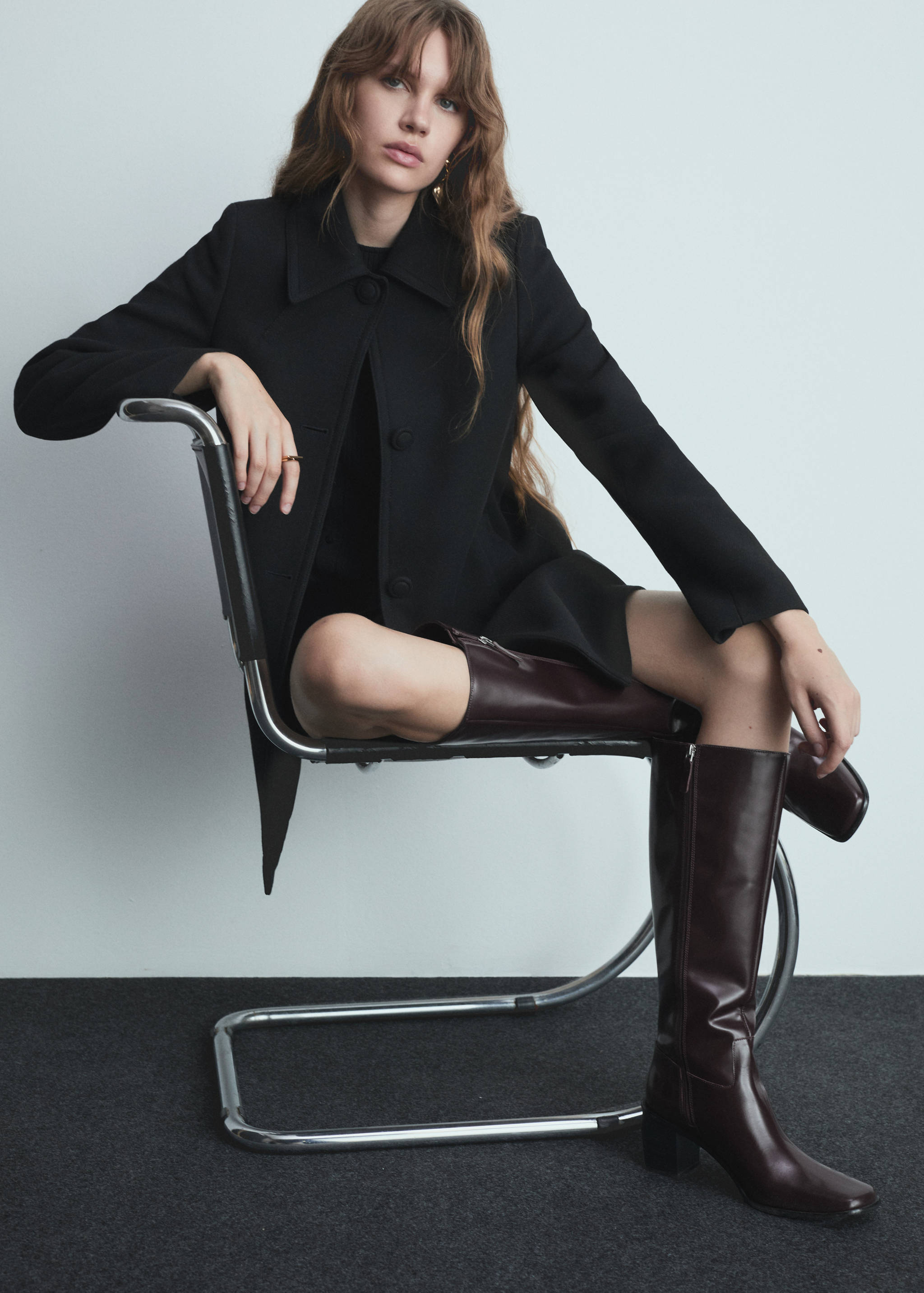 Abrigo recto botones - Detalle del artículo 2