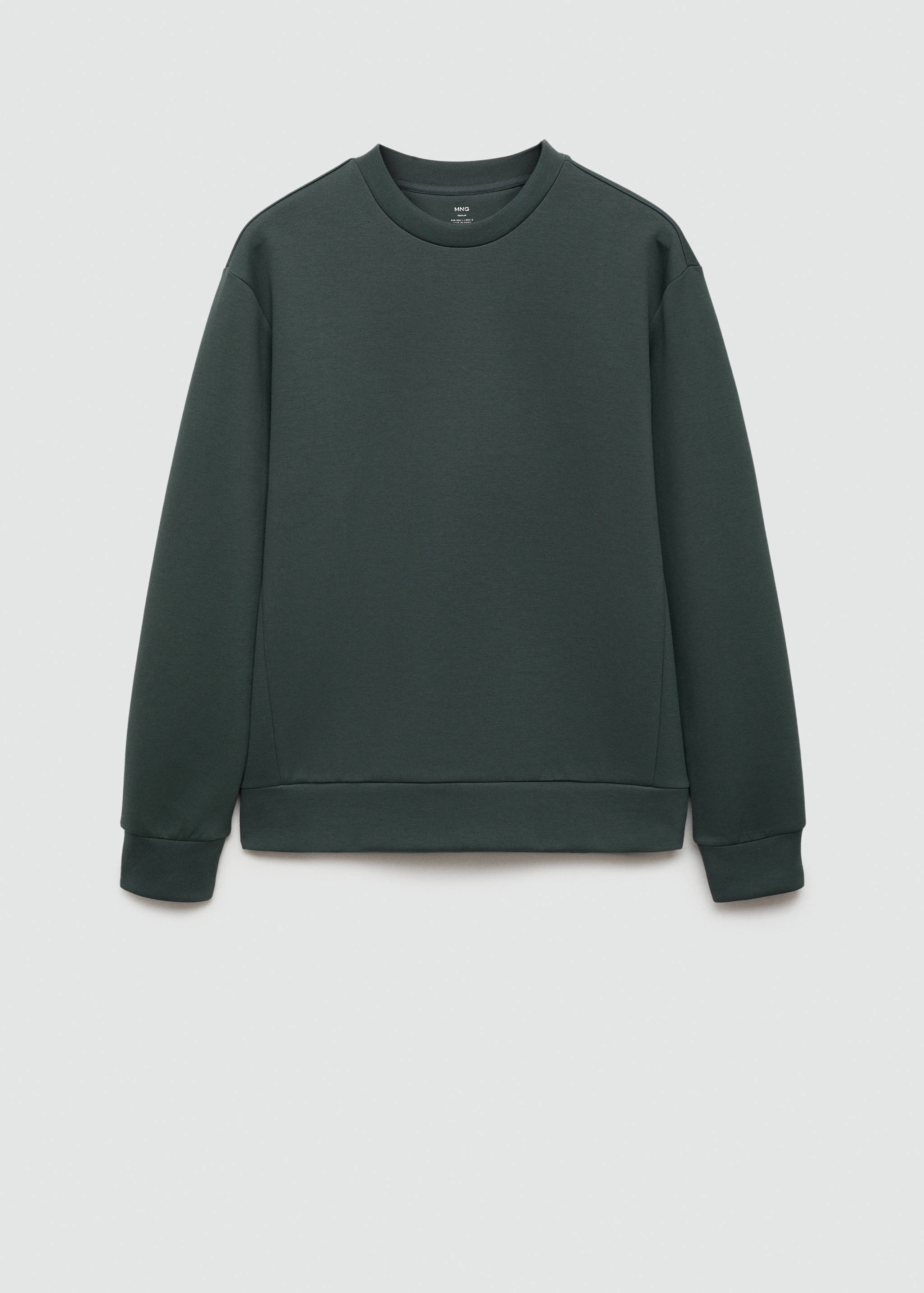 Comfort stretch sweatshirt in crease-resistant fabric - Article sans modèle