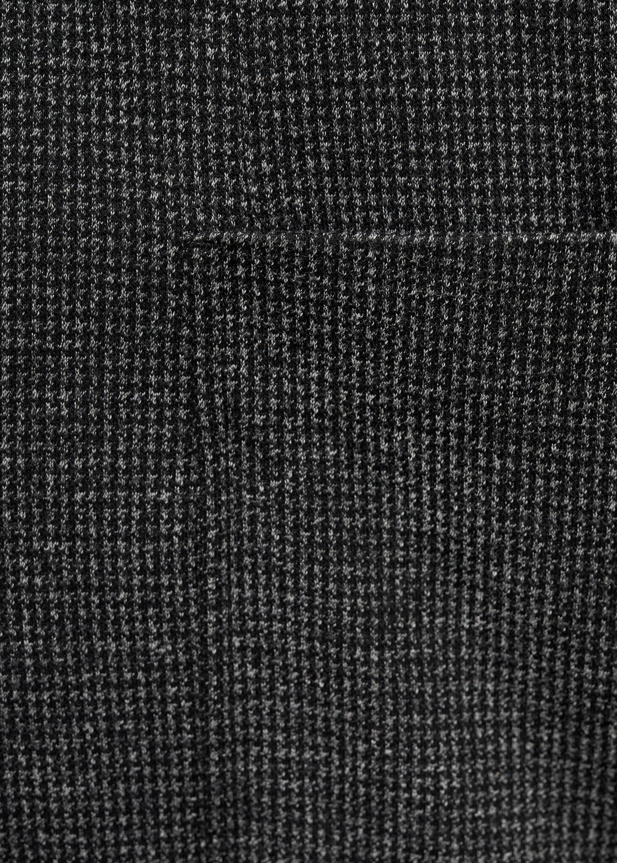 Slim-fit micro-houndstooth jacket - Details of the article 0