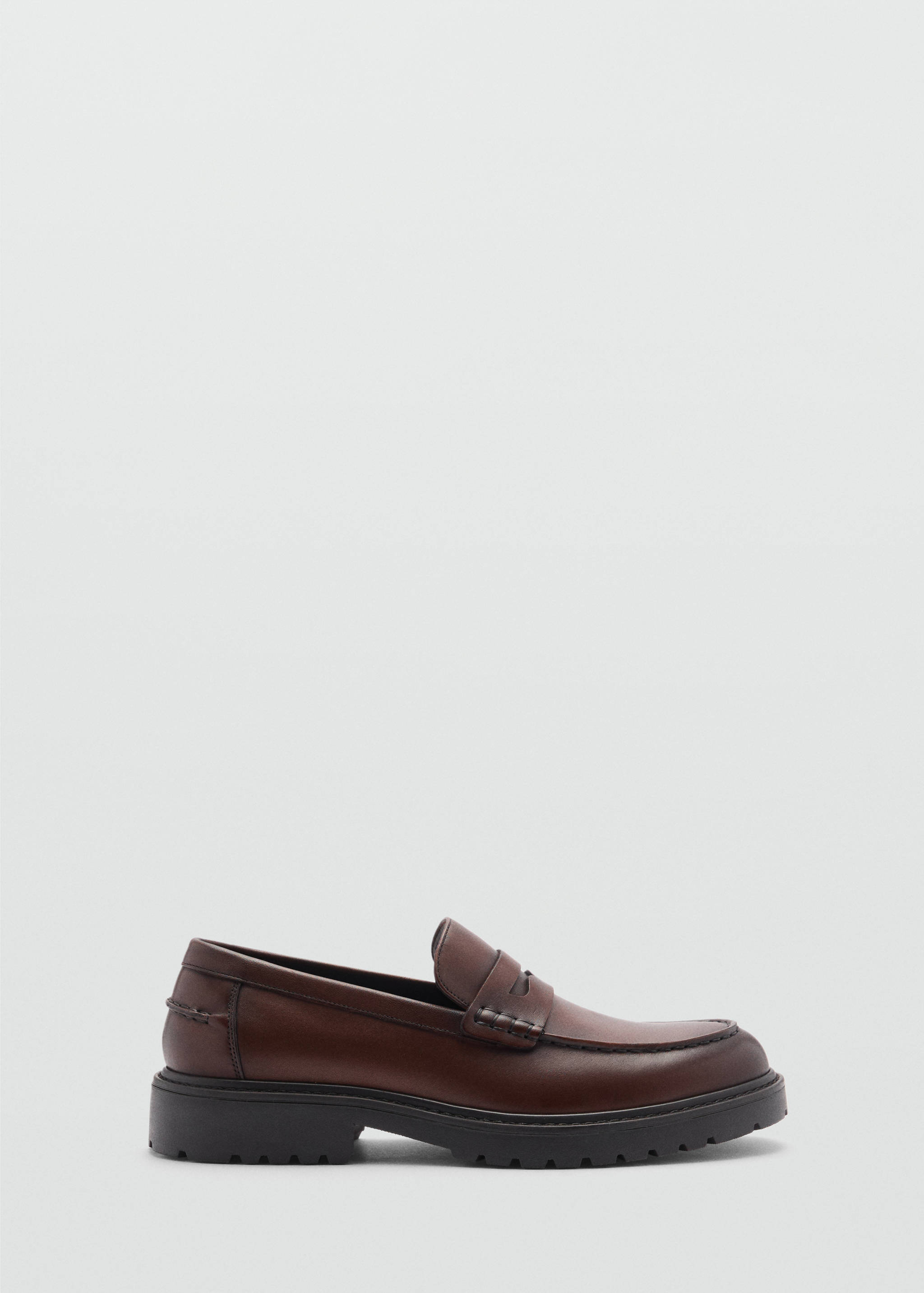 Leather penny loafers - Article without model