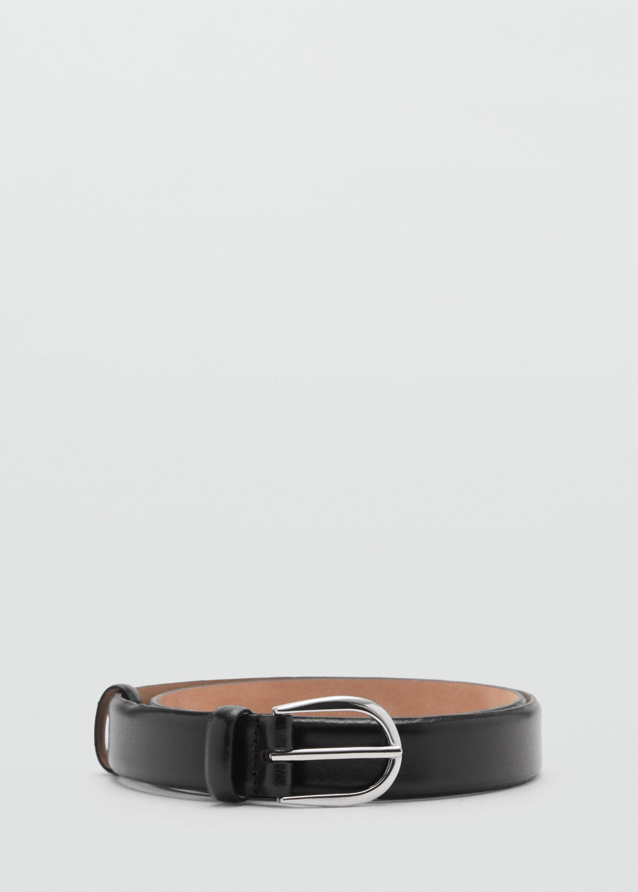 Buckle leather belt - Article without model