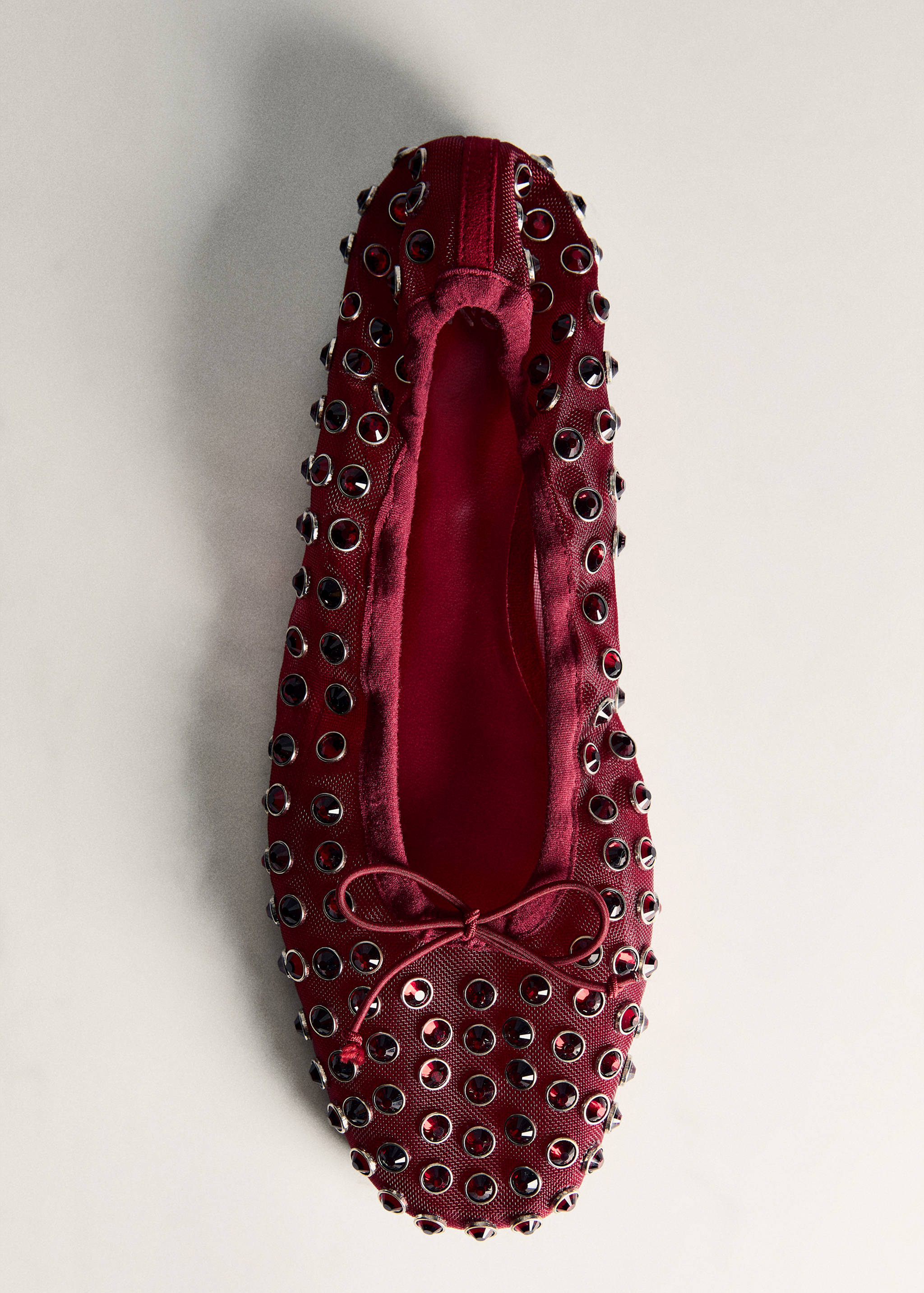 Studded mesh ballerina shoes - Details of the article 5