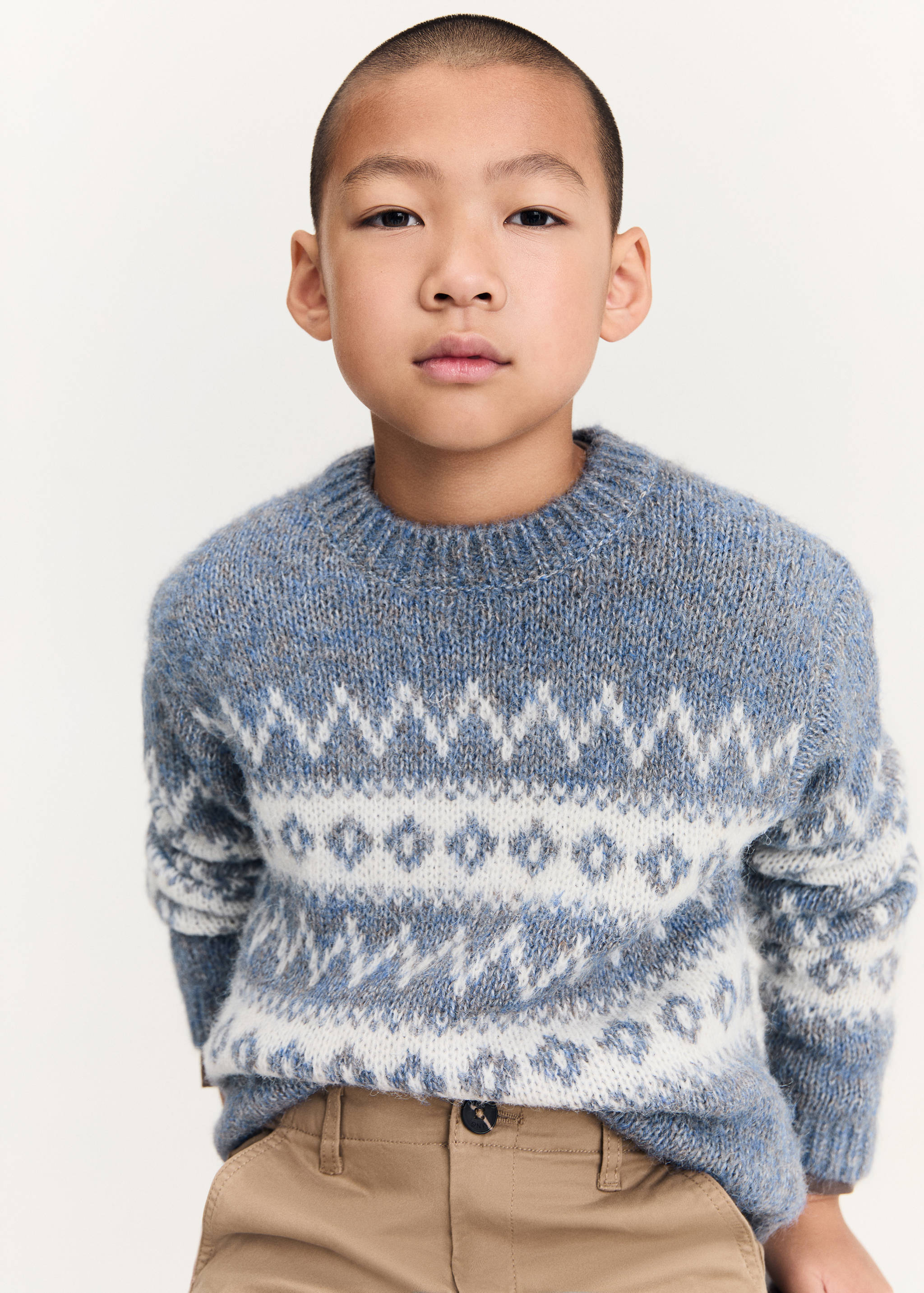 Jacquard sweater - Details of the article 1