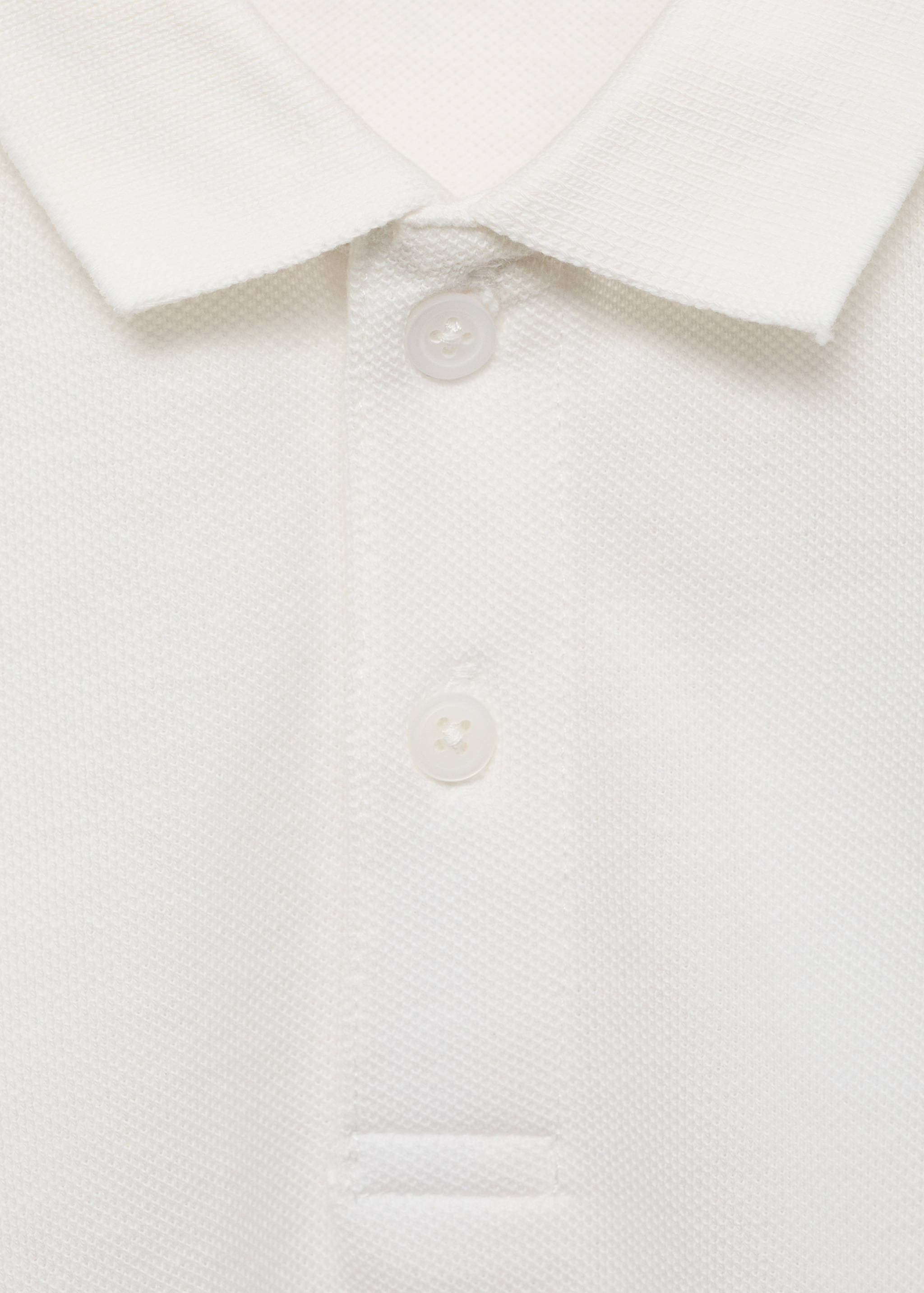 Πόλο βαμβακερό με μακρύ μανίκι - Λεπτομέρεια του προϊόντος 0