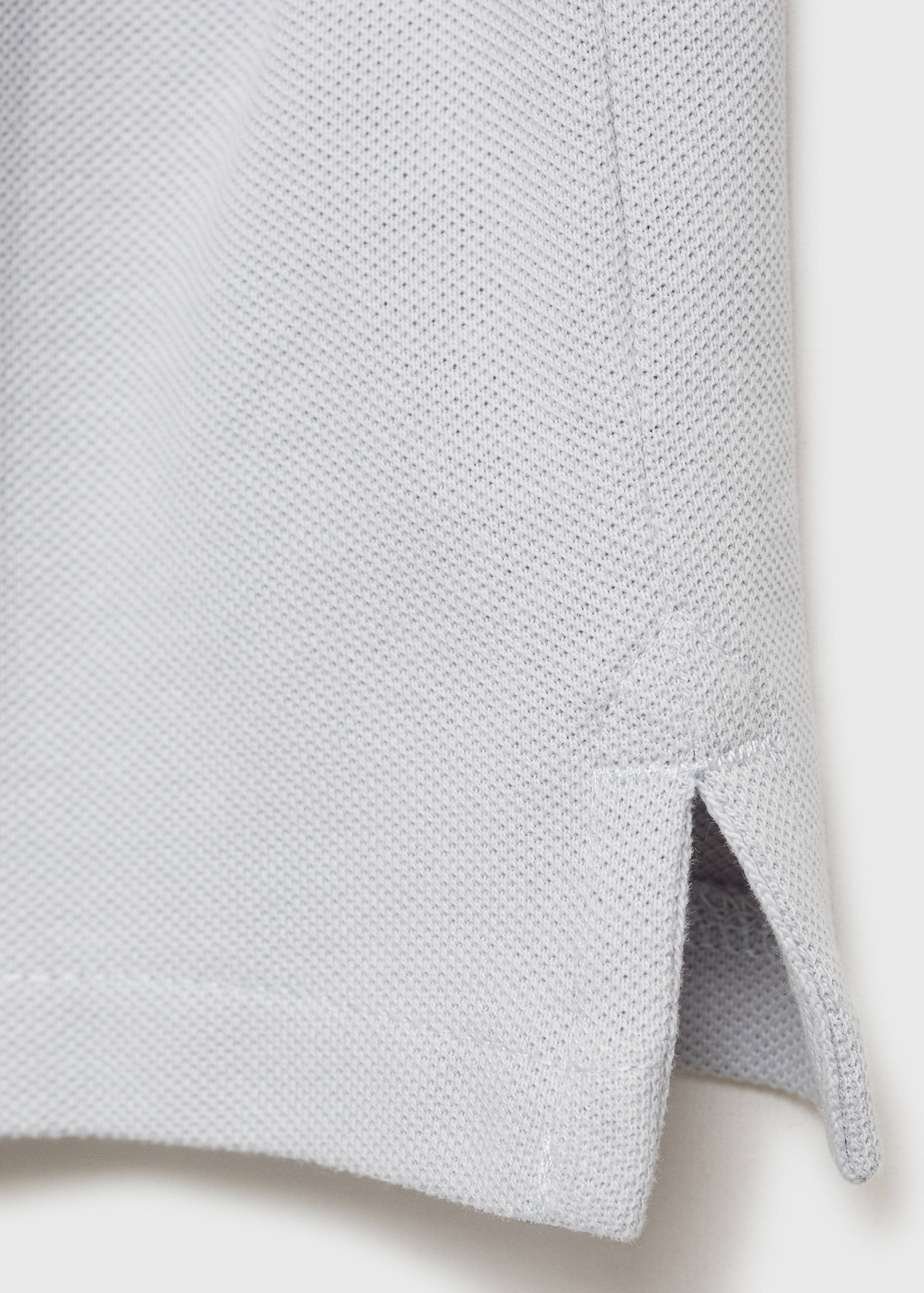 Πόλο βαμβακερό με μακρύ μανίκι - Λεπτομέρεια του προϊόντος 0