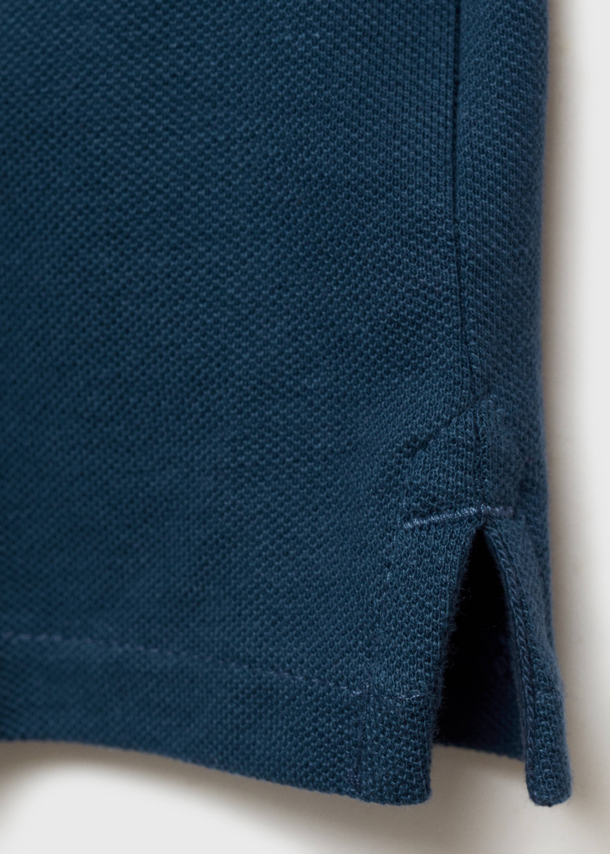 Πόλο βαμβακερό με μακρύ μανίκι - Λεπτομέρεια του προϊόντος 0