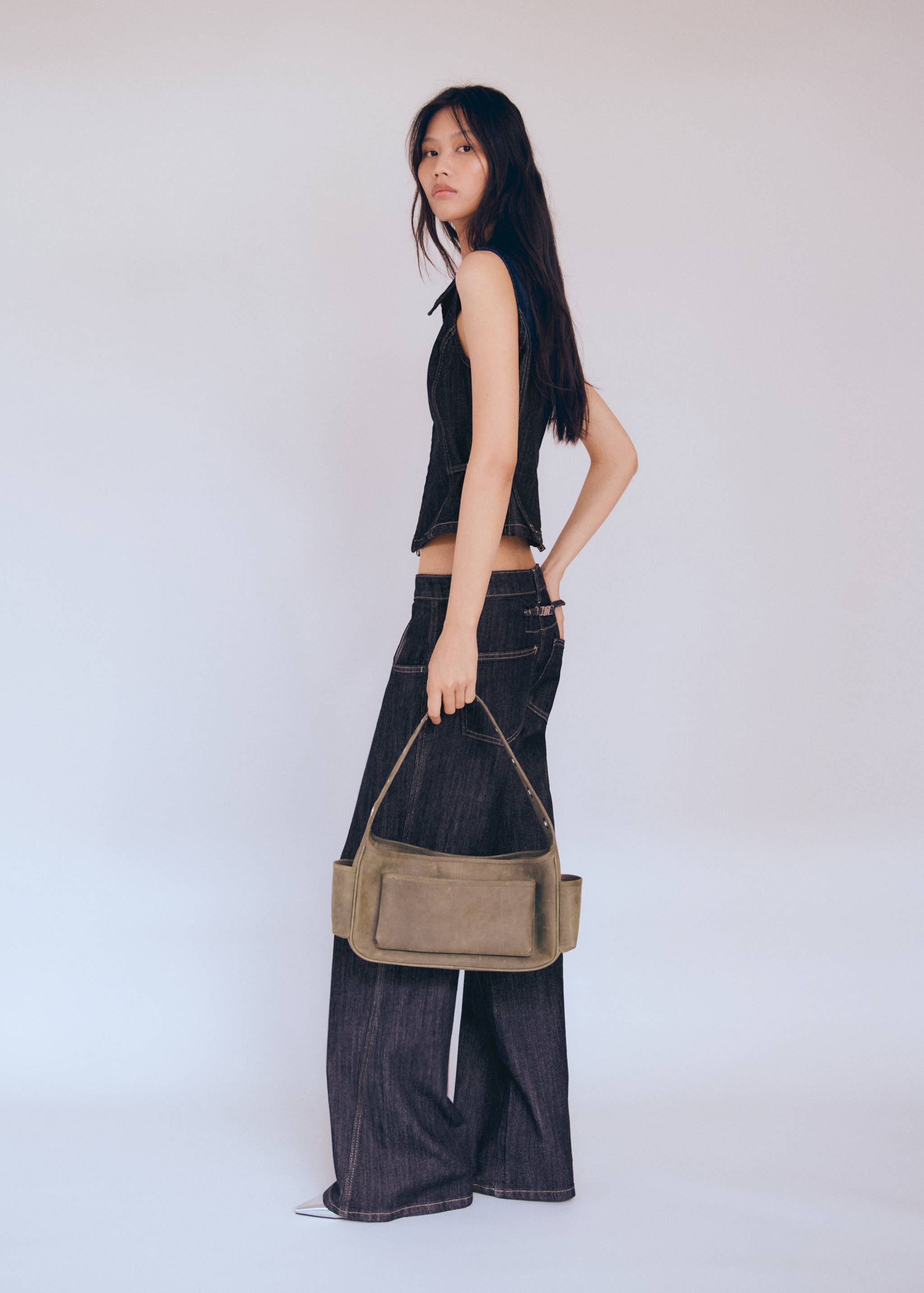 Jean large taille normale - Verso de l’article