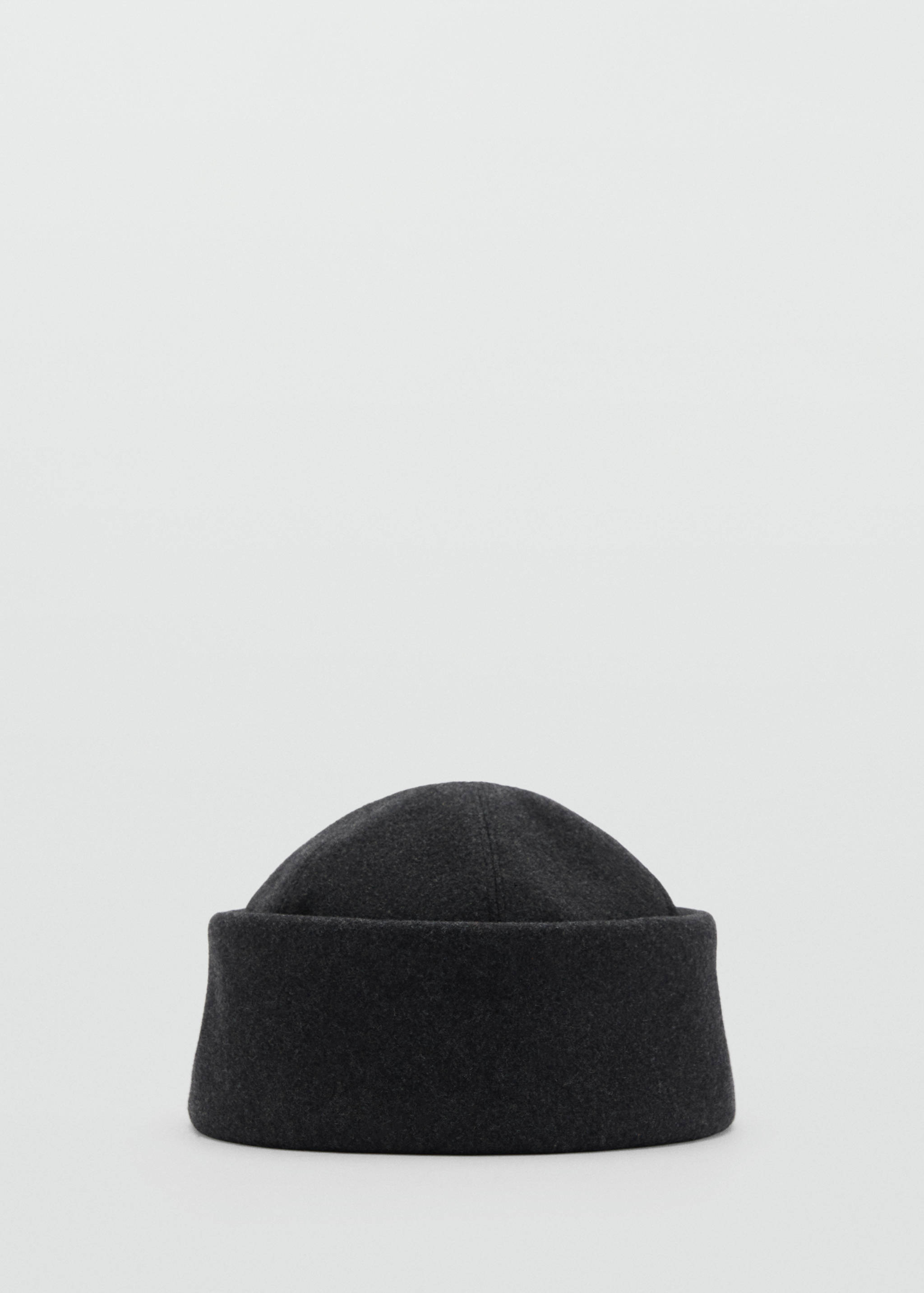 Wool hat with cuffs - Article without model