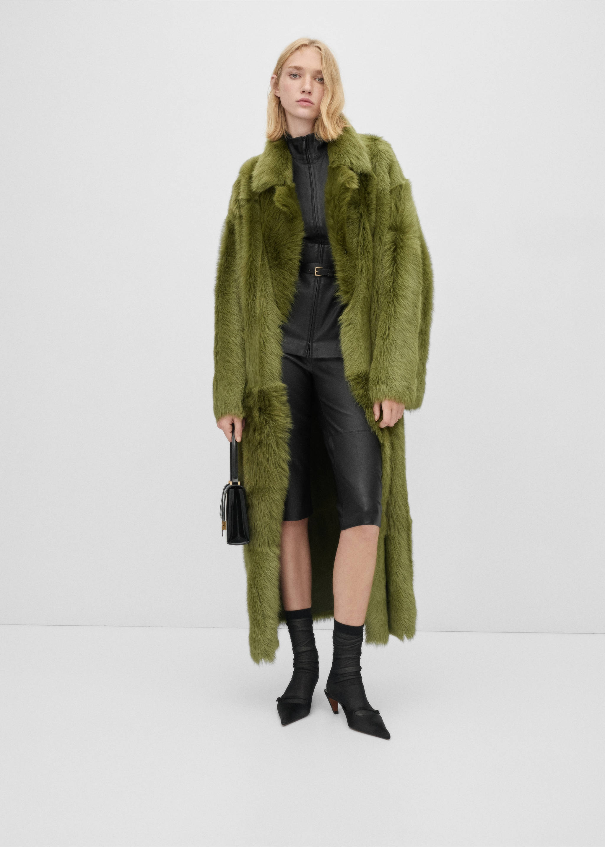 Capri leather leggings - General plane, Black. Ref: 77046356-00.