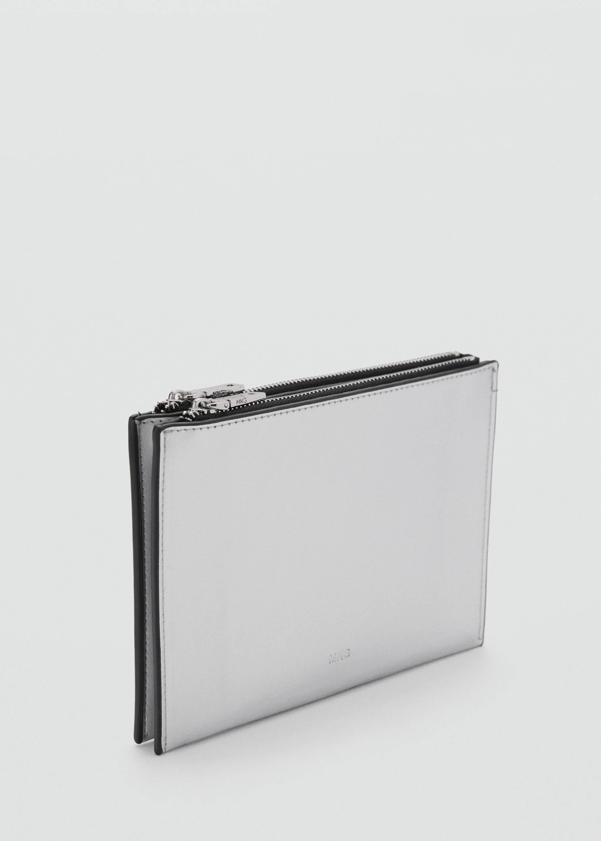 Faux-leather purse - Medium plane