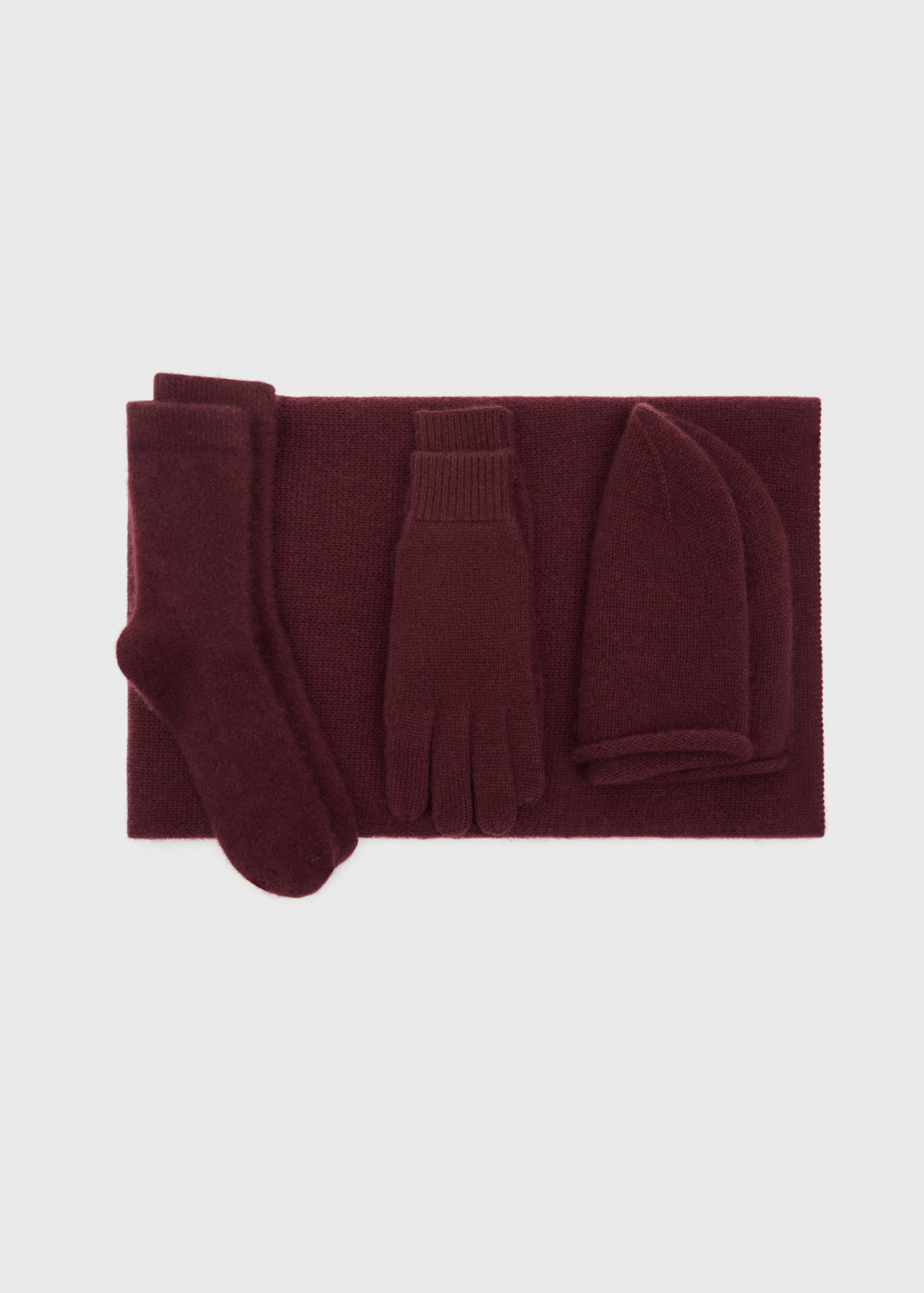Cashmere knitted socks - Details of the article 1
