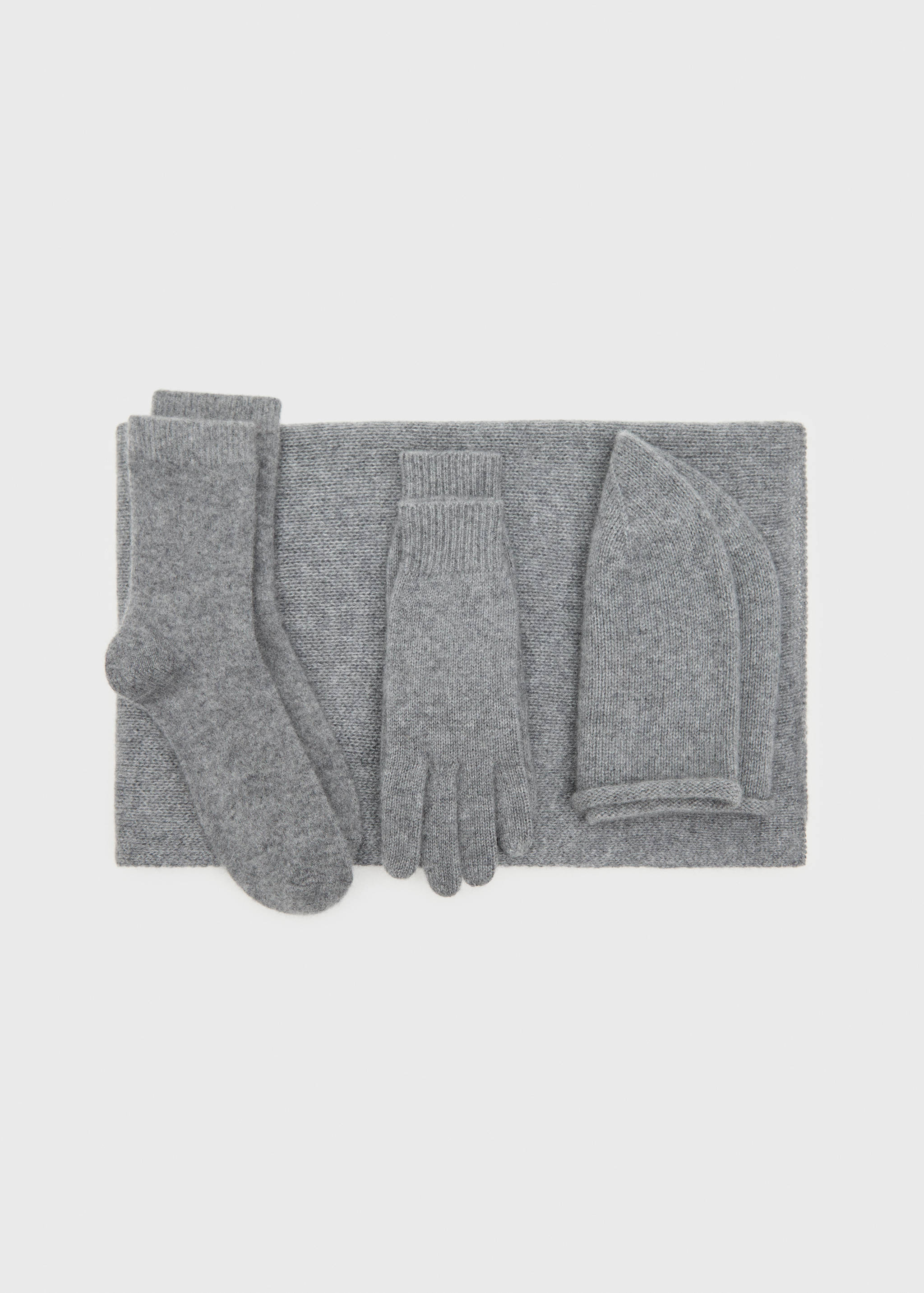 Cashmere knitted socks - Details of the article 1