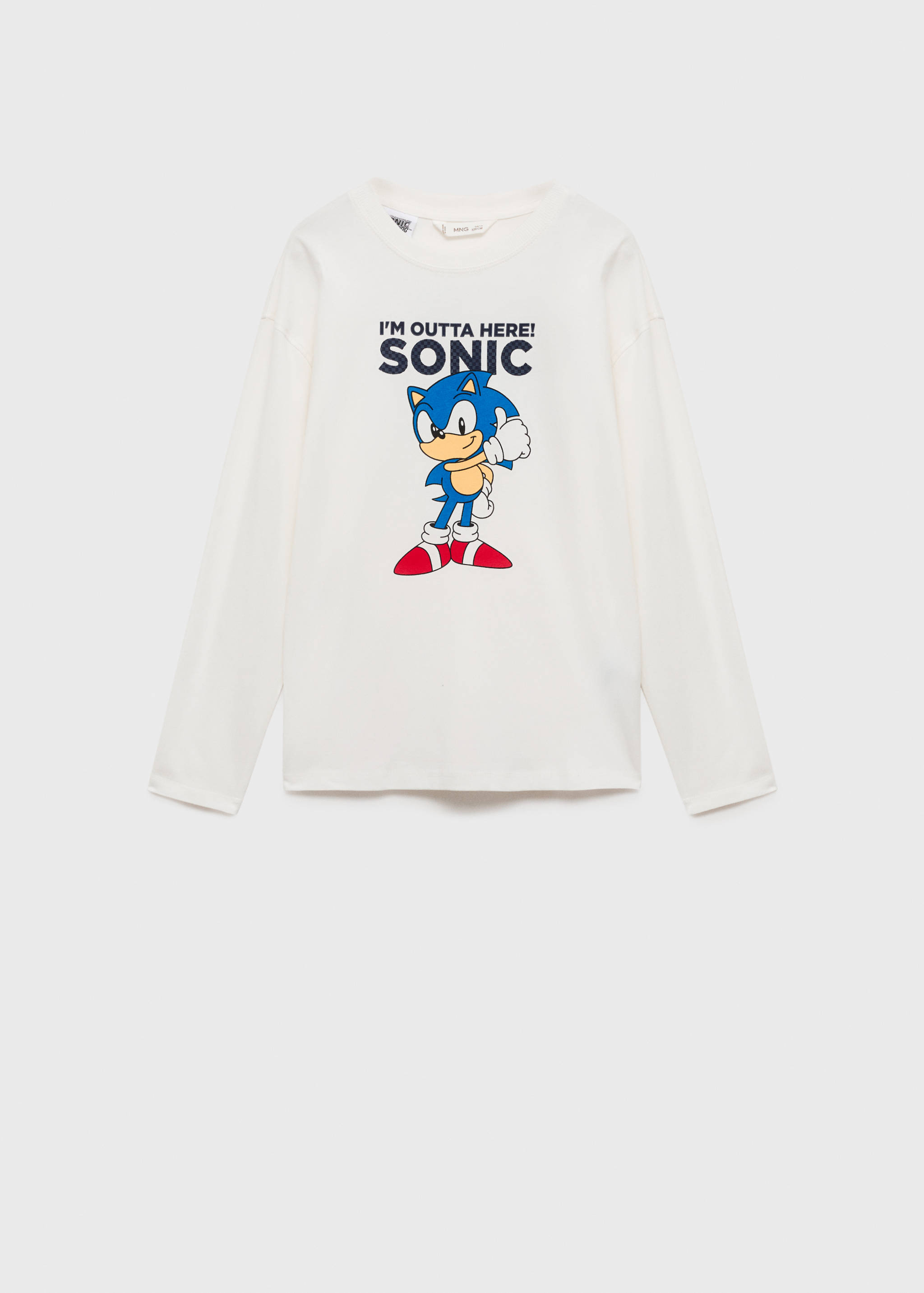 T-Shirt Sonic mit Relief - Artikel ohne Model