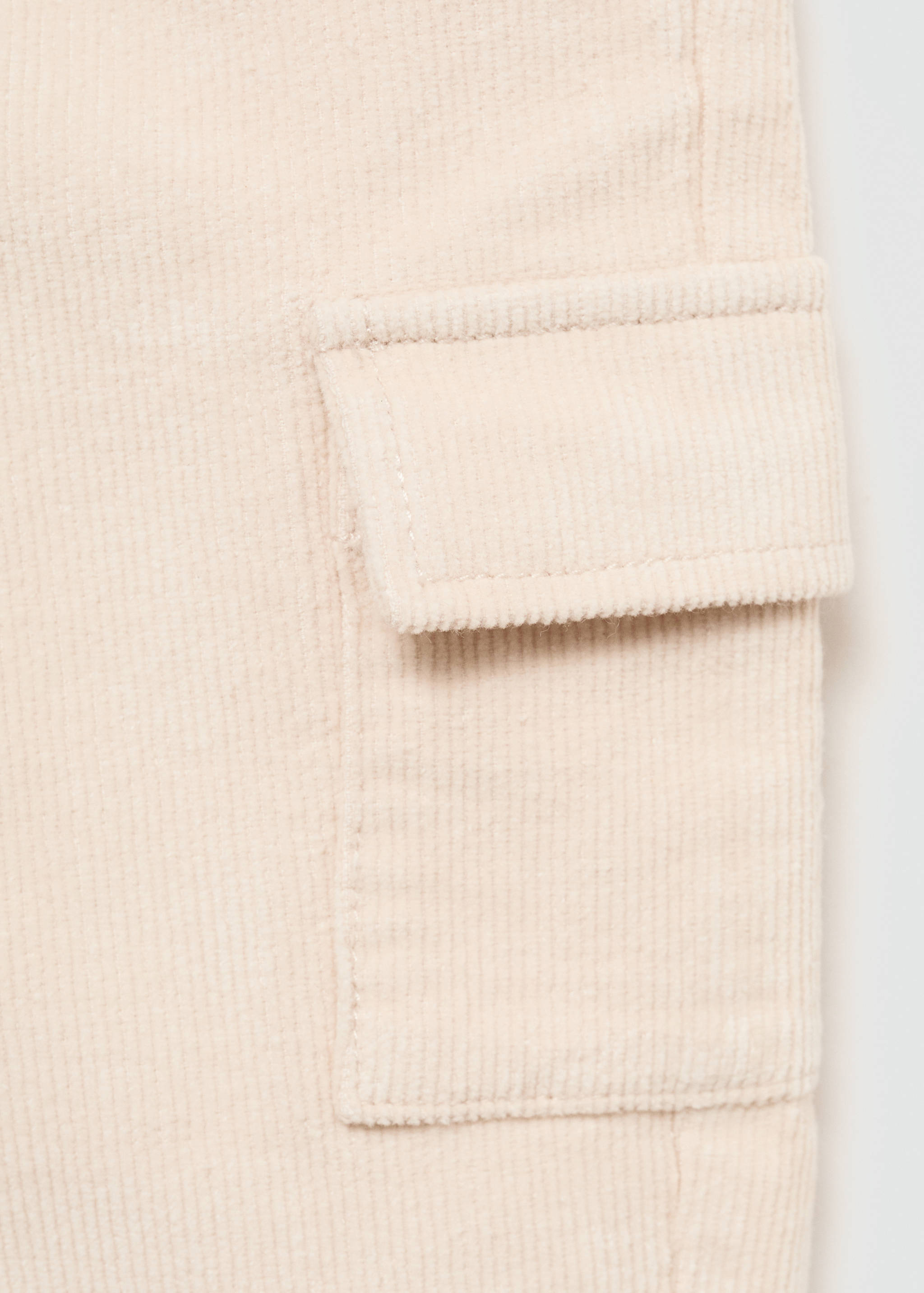 Corduroy cargo trousers - Details of the article 8