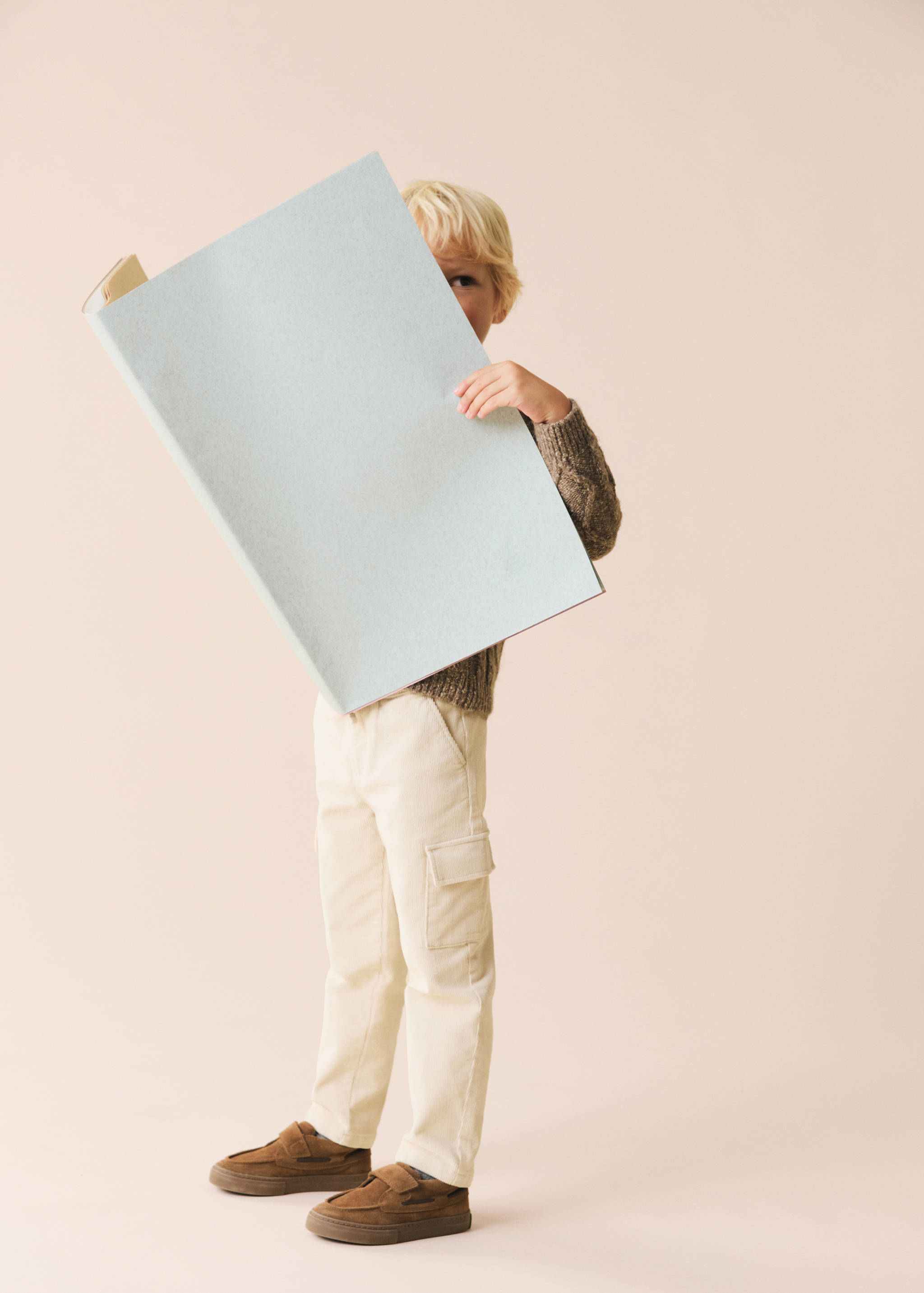 Corduroy cargo trousers - Details of the article 5
