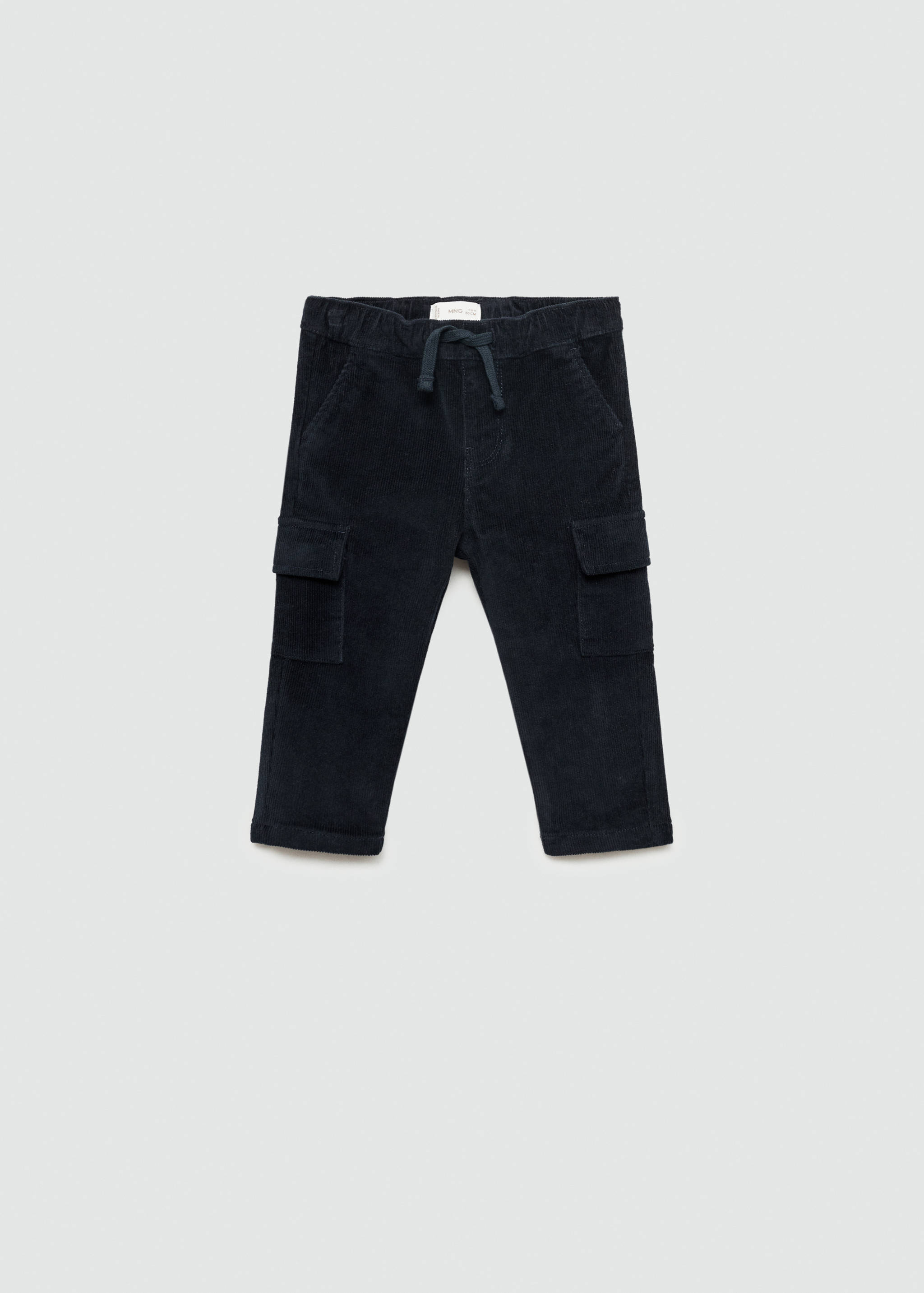 Corduroy cargo trousers - Article without model