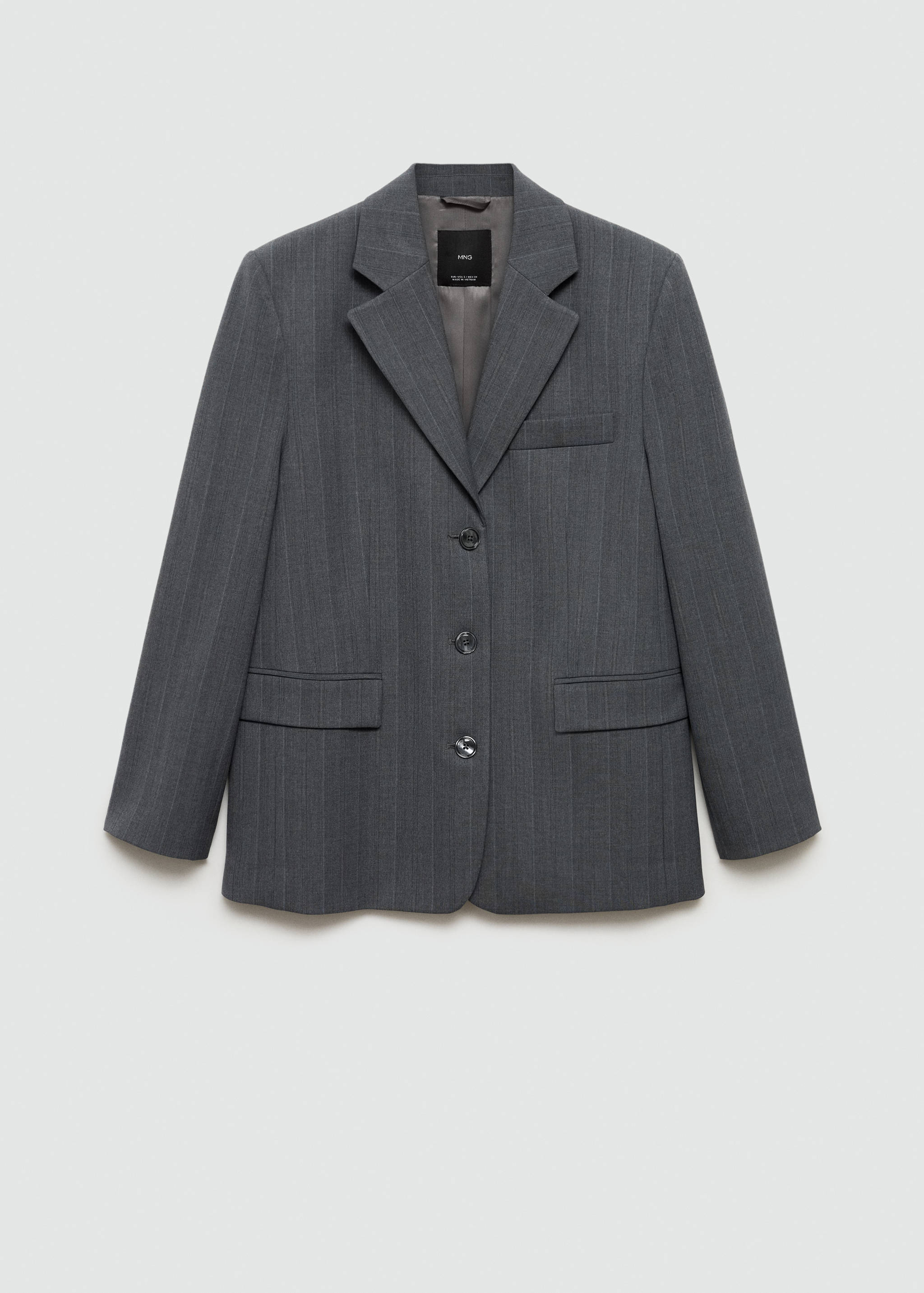 Pinstripe suit blazer - Article without model