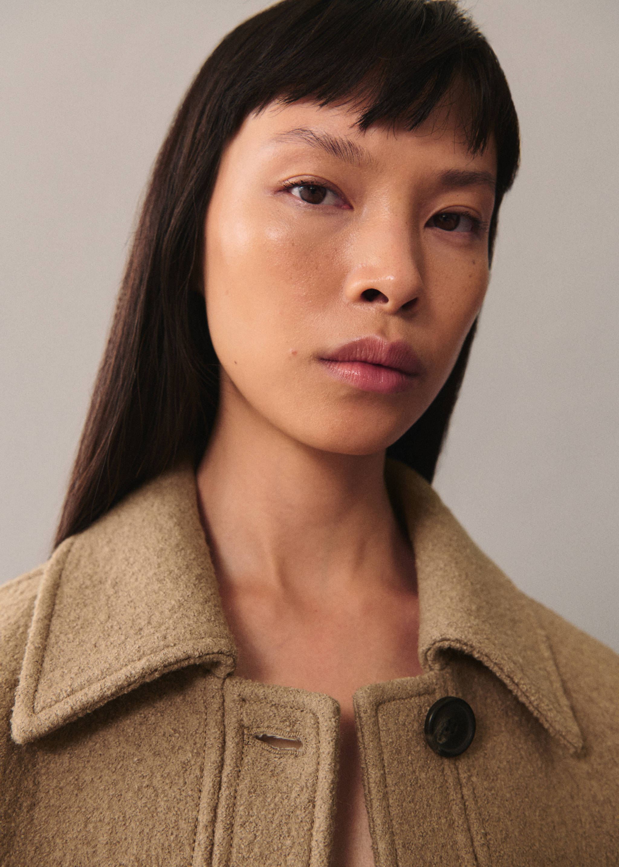 Abrigo lana oversize - Detalle del artículo 1