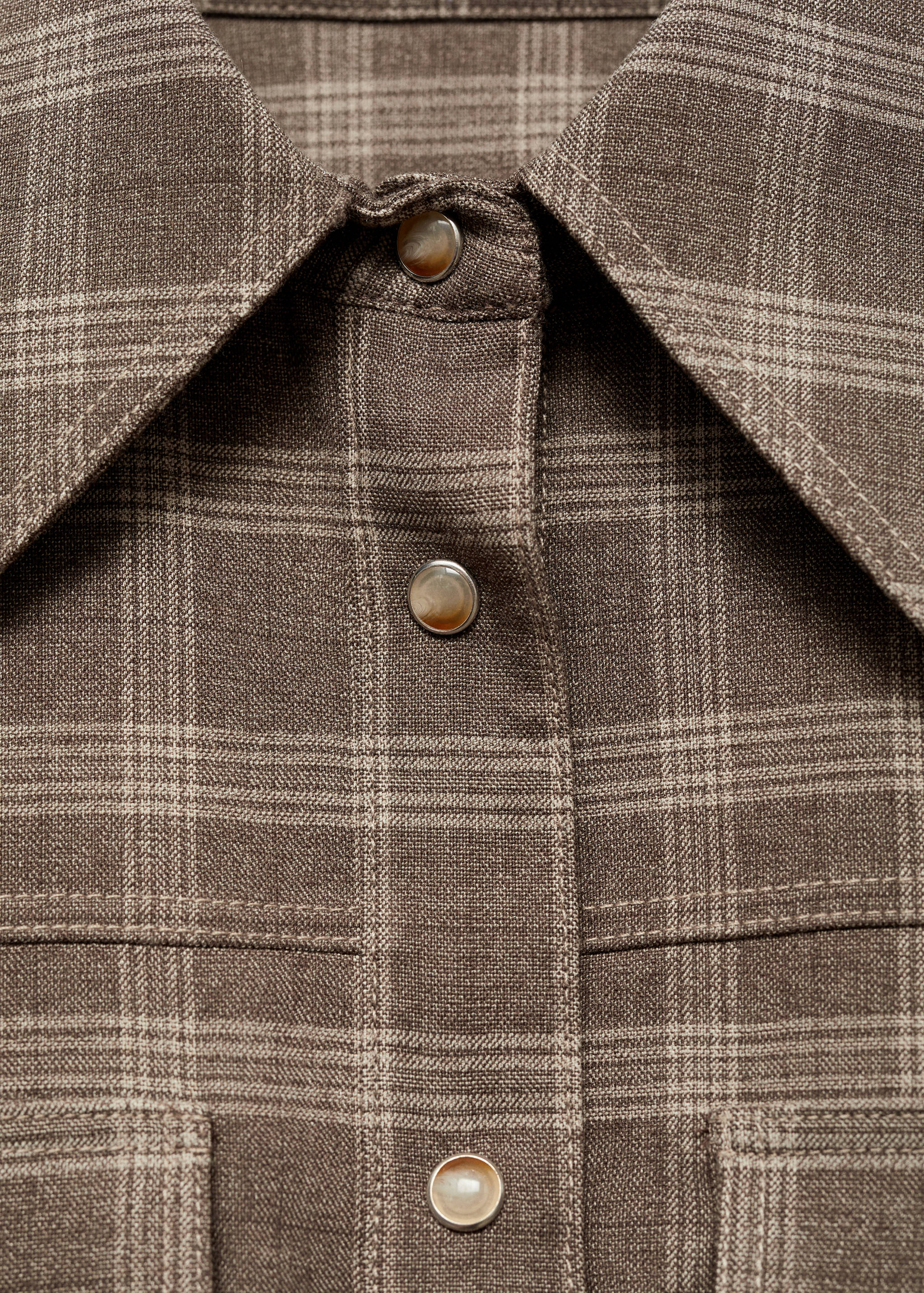 Sobrecamisa cuadros bolsillos - Detalle del artículo 8