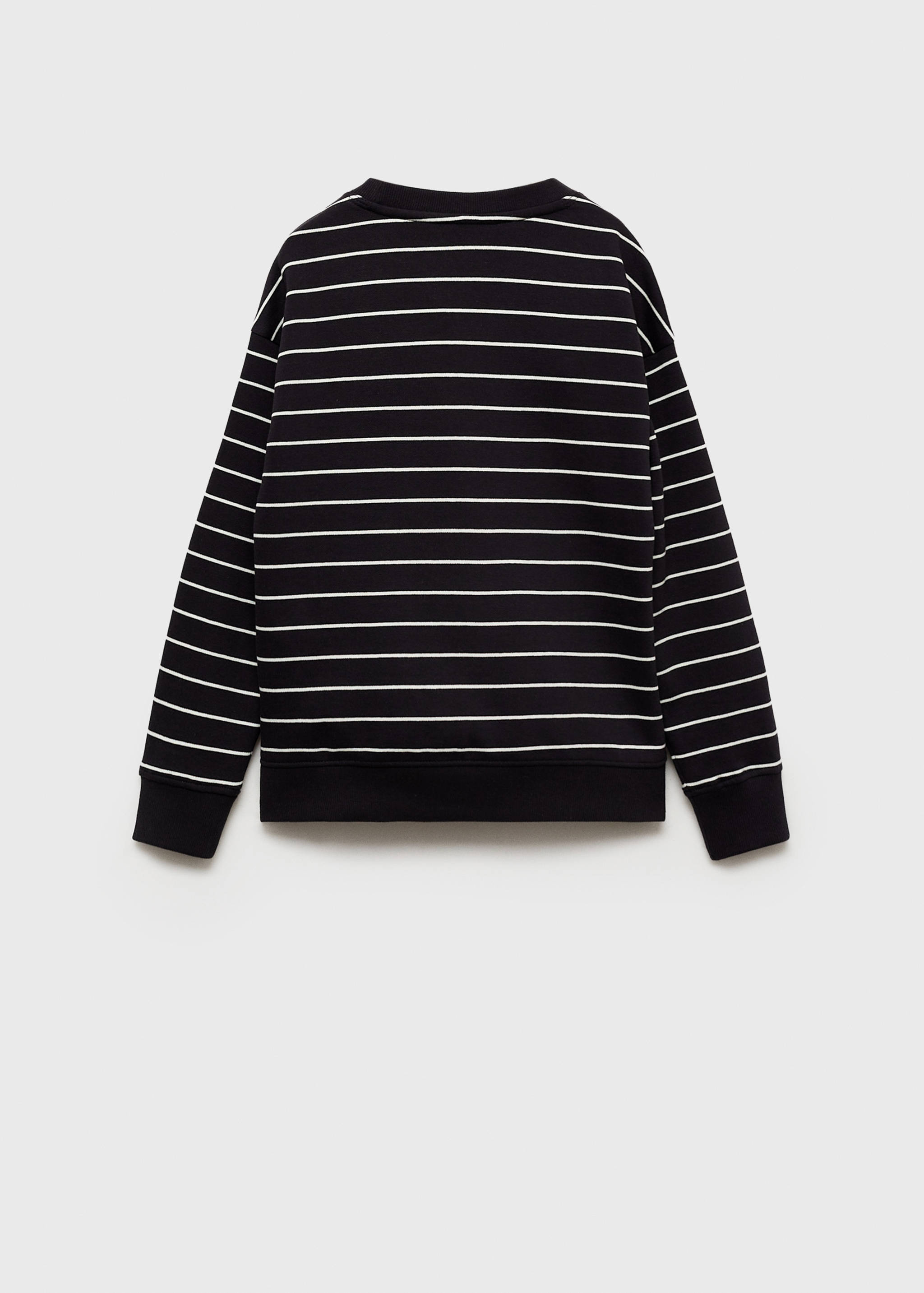 Dessuadora cotó ratlles - Revers de l'article